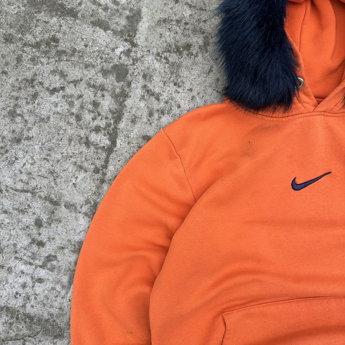 If Six Was Nine Vintage Custom Nike Hoodie Centre Logo Size L Y2K 00s USA Size US L / EU 52-54 / 3 - 6 Thumbnail