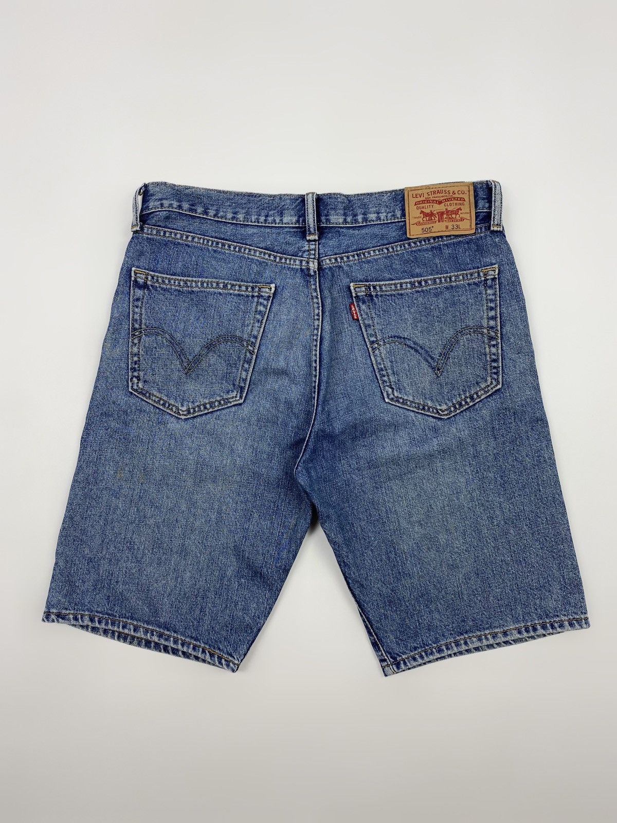 Levi's 2000sVintage Levi’s 505 Denim Straight Jorts W33 Size US 33 - 1 Thumbnail