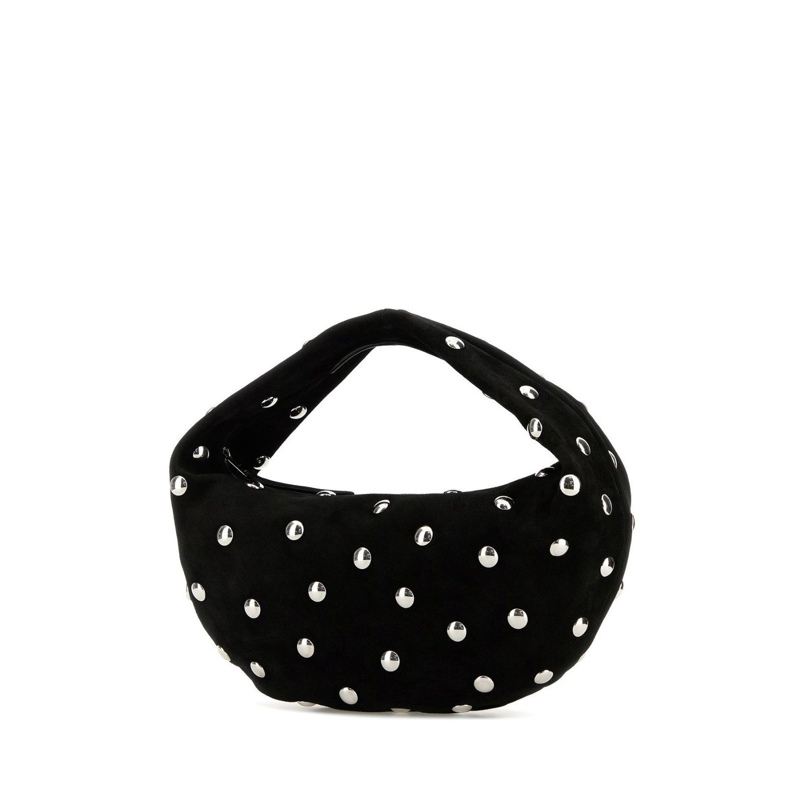KHAITE KHAITE Olivia Medium Black Suede Hobo Bag New Size ONE SIZE - 2 Thumbnail