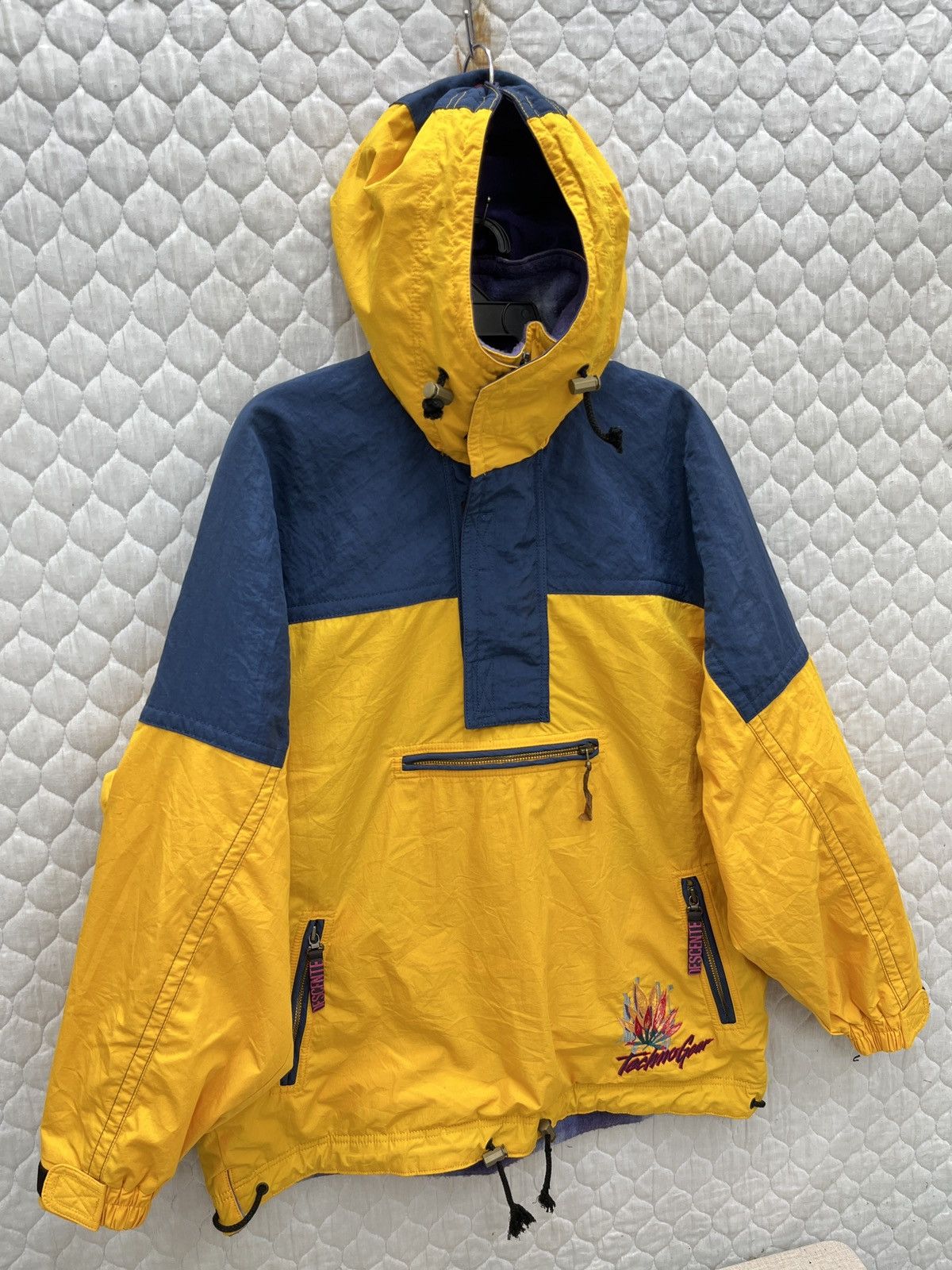 Vintage 🔥🔥🔥STEALS VTG DESCENTE TECHNOGEAR HOODIE PULLOVER Size US L / EU 52-54 / 3 - 3 Thumbnail