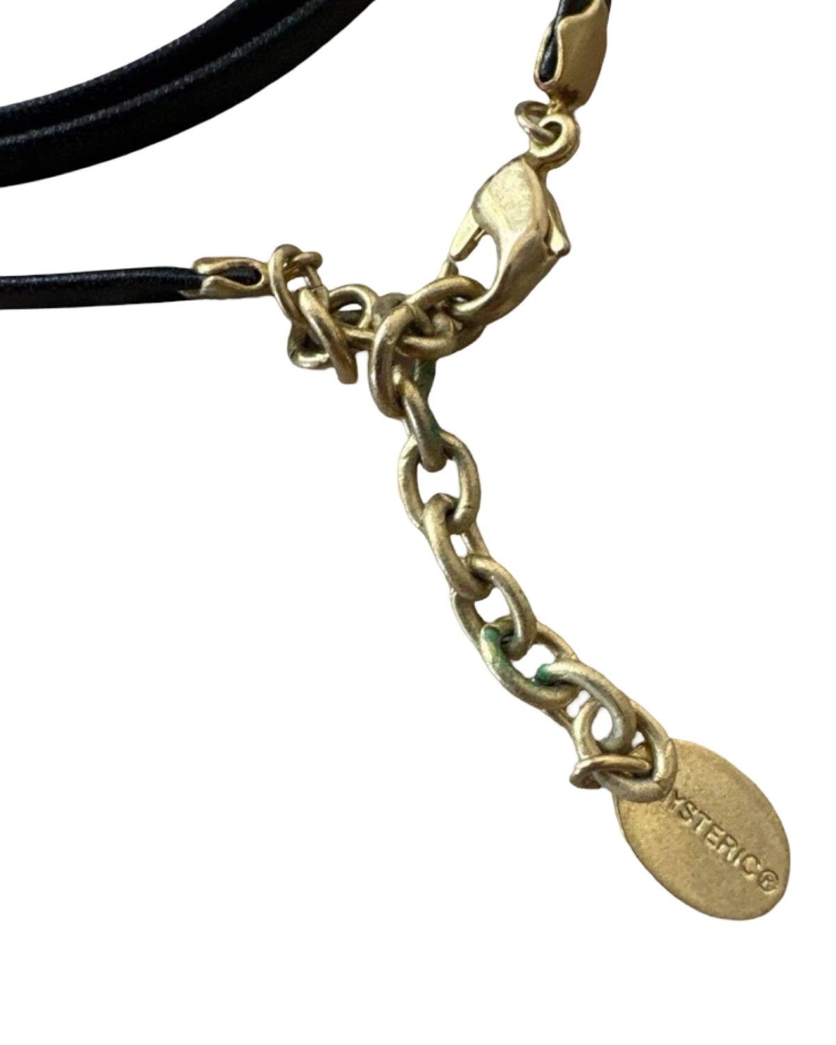 Hysteric Glamour Gold Hysteric Bear Wrap Leather Bracelet Size ONE SIZE - 6 Thumbnail
