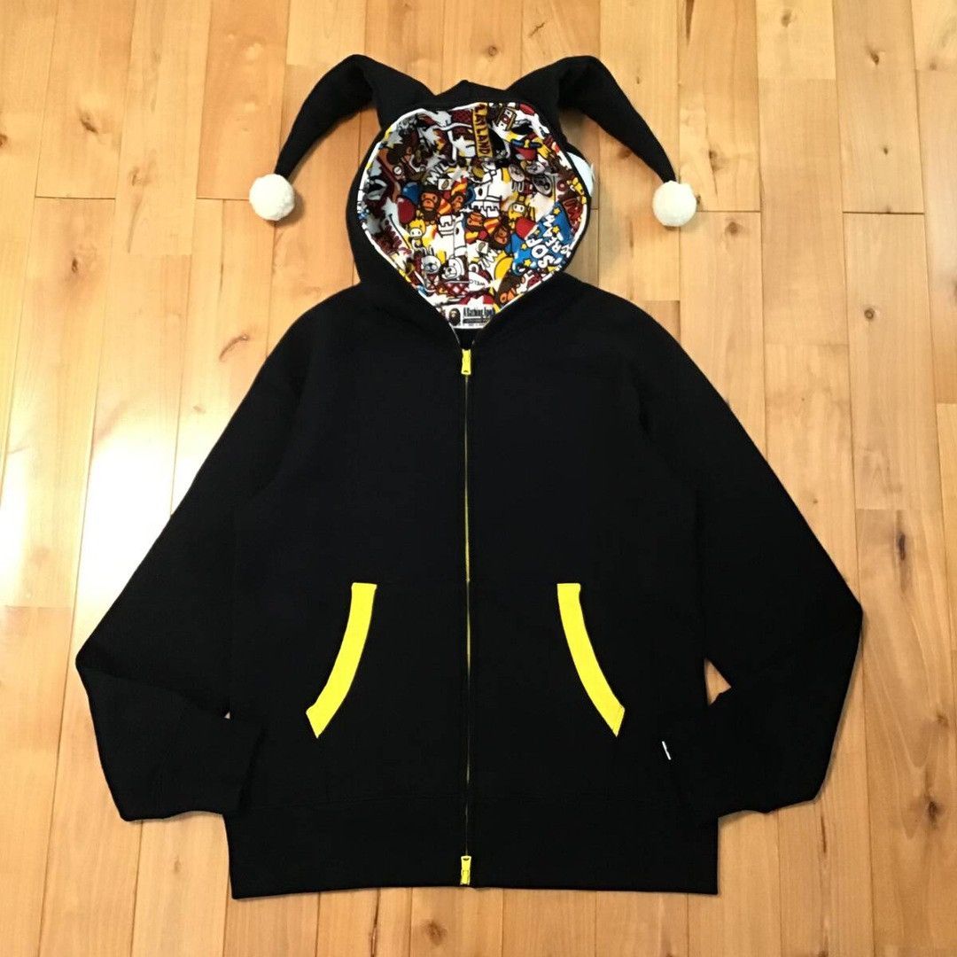 Bape 💫Glow in the dark💫 BAPE Milo Land Devil zip Hoodie APE Size US M / EU 48-50 / 2 - 2 Thumbnail