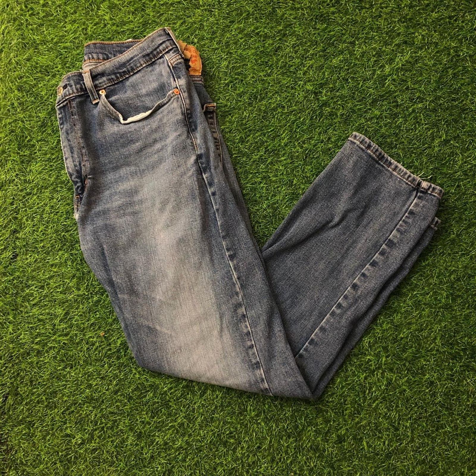 Levi's Men’s Levi & Strauss Straight Leg Blue Denim Jeans Size US 36 / EU 52 - 1 Thumbnail