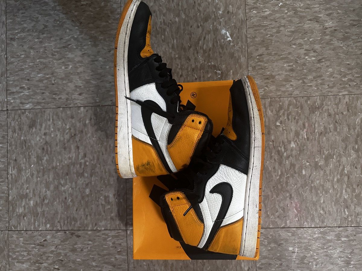 Nike Air Jordan 1 Retro High OG 'Yellow Toe' Size US 11 / EU 44 - 8 Thumbnail