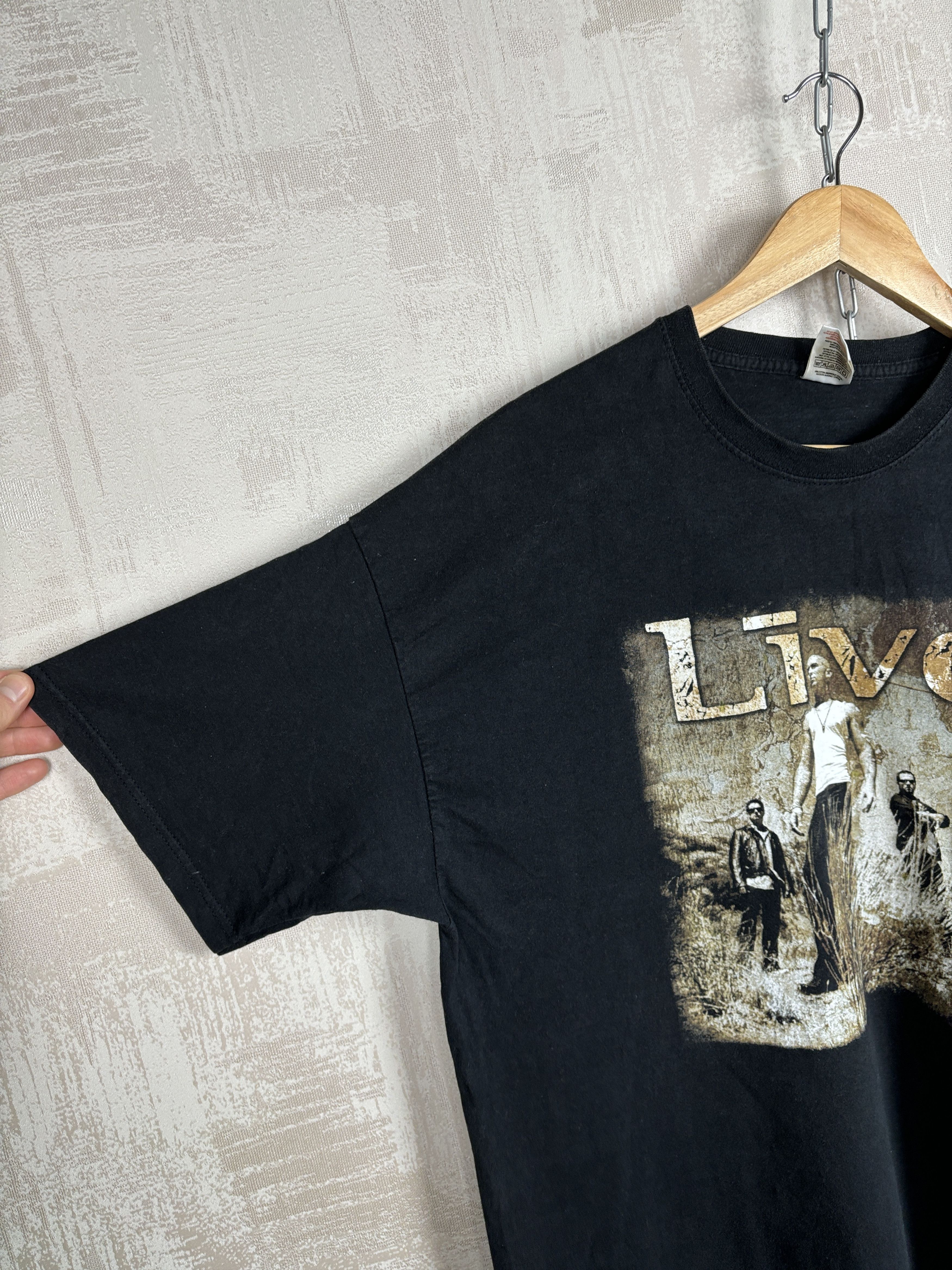 Band Tees × Vintage Live Band Black Mountain White Light 2006 World Tour Vintage Size US XL / EU 56 / 4 - 4 Thumbnail