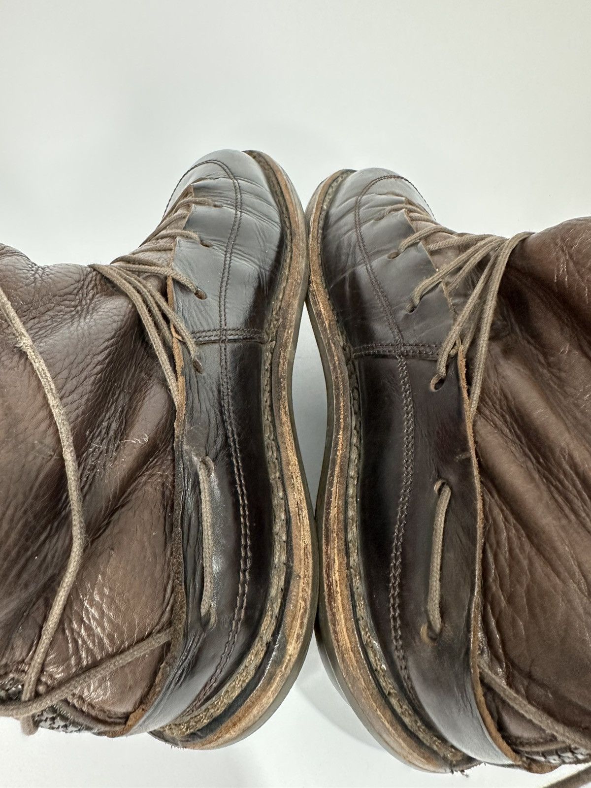Trippen Trippen Zeus Brown Leather Lace Up Boots Size 6 Us. Size US 6.5 / EU 39-40 - 7 Thumbnail