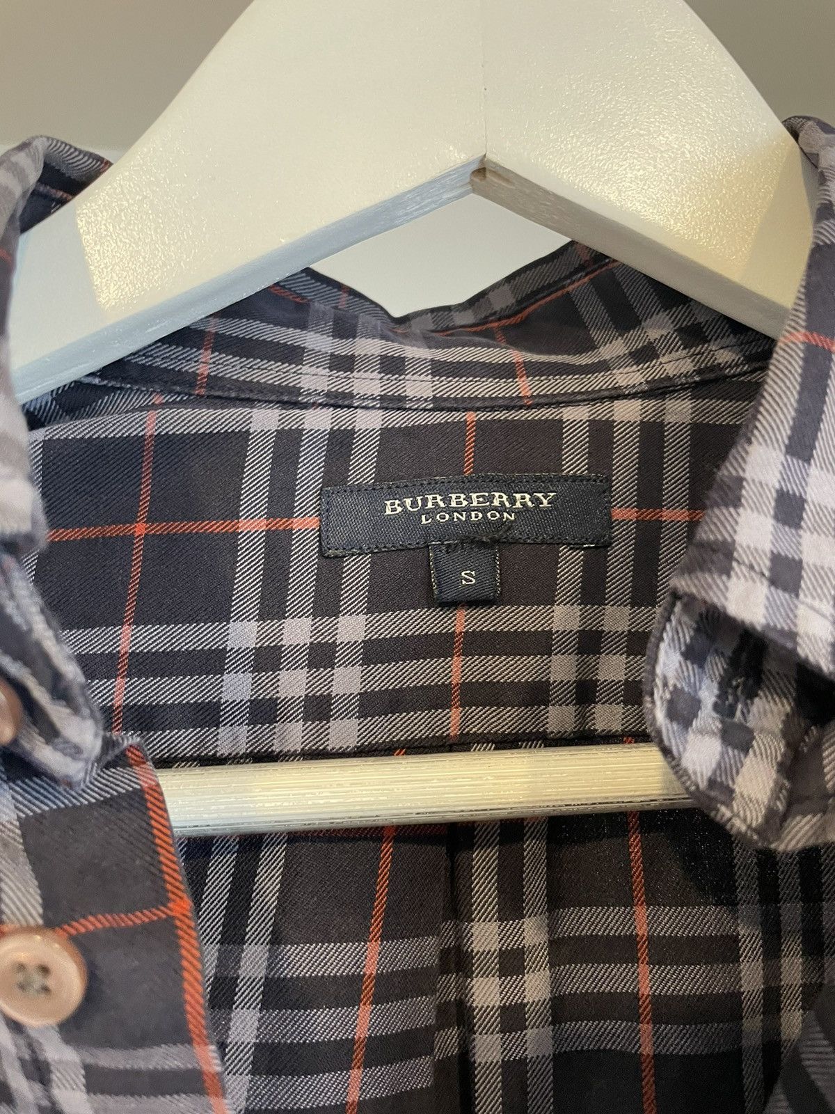Burberry × Vintage 🔥 Burberry London Button Up Shirt Size US M / EU 48-50 / 2 - 2 Thumbnail