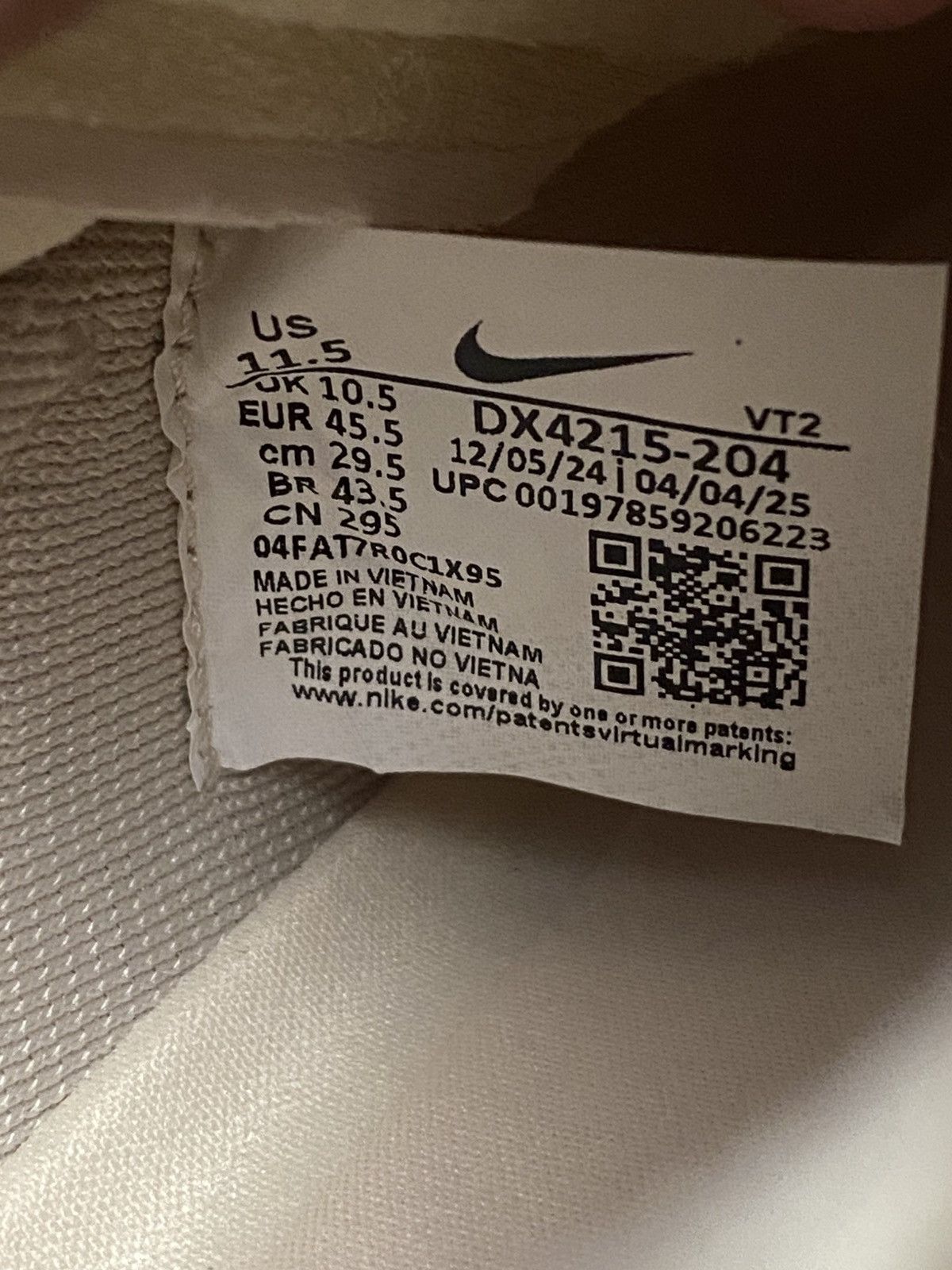 Nike Size 11.5 - Nike Ava Rover Fossil Black Cosmic Clay Sail Men Size US 11.5 / EU 44-45 - 7 Thumbnail