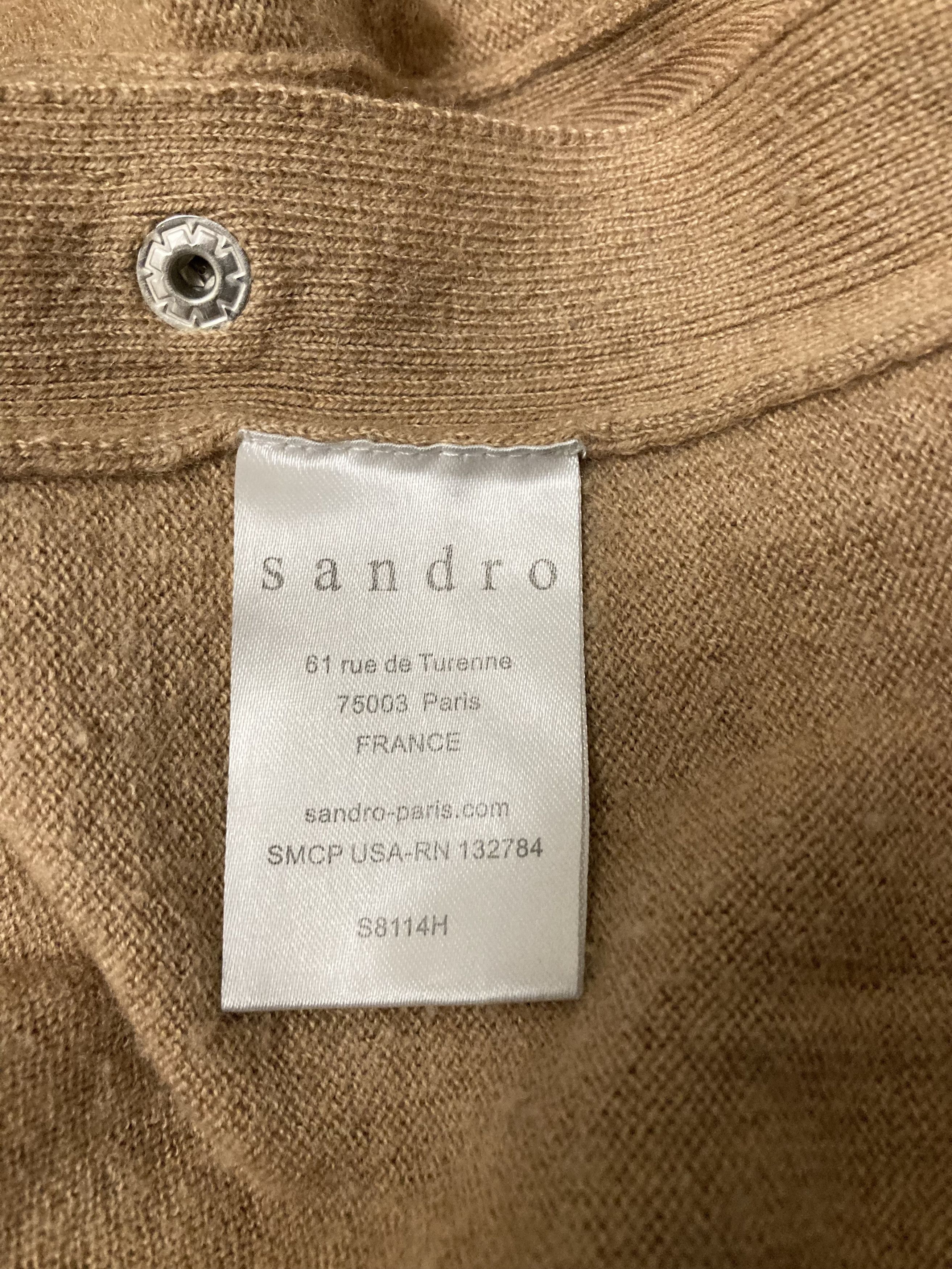Designer × Sandro Sandro Paris Avant-garde baggy oversized sweater top Size S / US 4 / IT 40 - 6 Thumbnail
