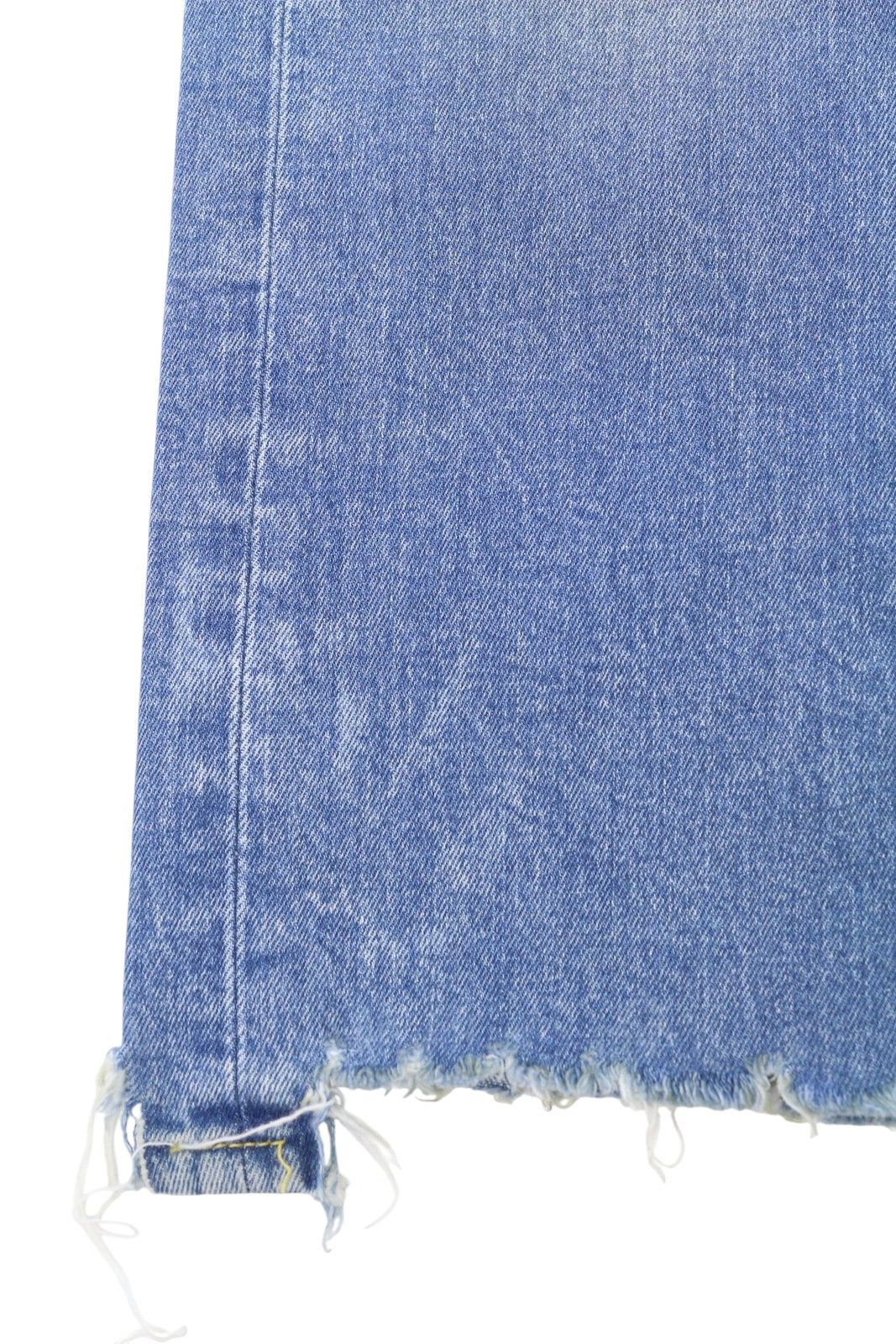 R13 BOY STRAIGHT W RIPS 29 Jasper Stretch Low Rise Faded 87166 Size 29" - 12 Thumbnail