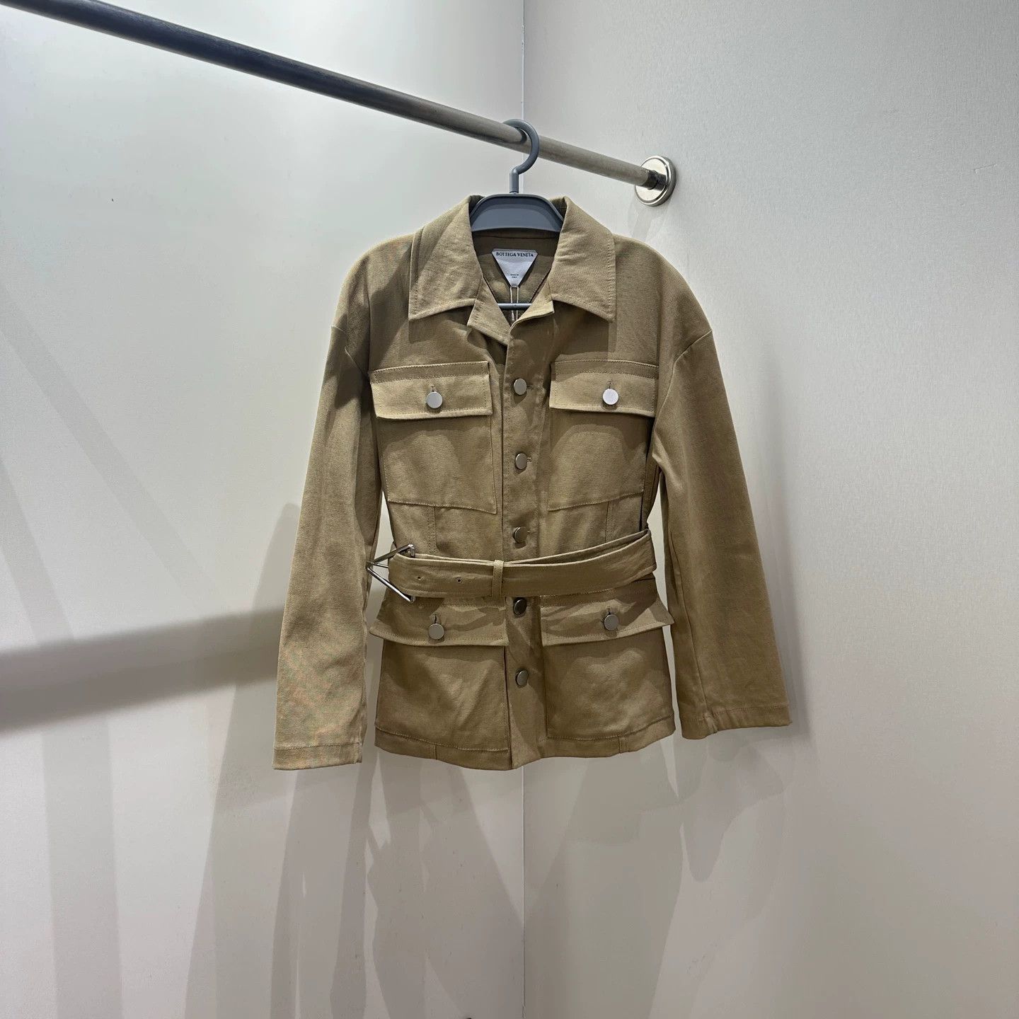 Bottega Veneta Bottega Veneta mar105 Lt Stretch Linen Waist Jacket 38 Size XS / US 0-2 / IT 36-38 - 1 Thumbnail