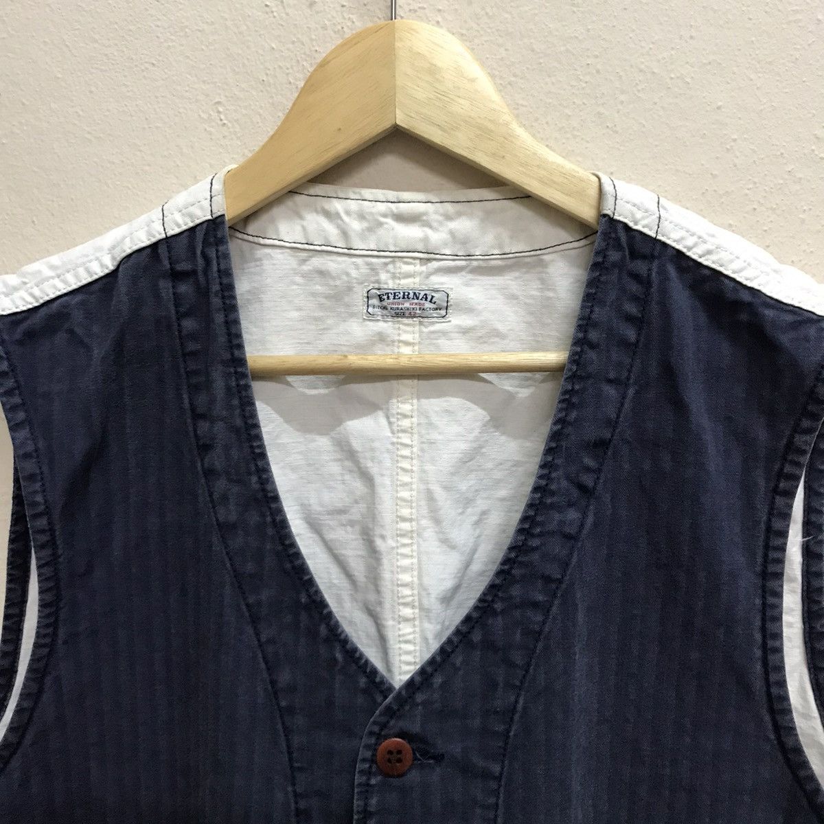 Eternal × Vintage Vintage Eternal Union Made Bitchu kurashiki Factory Vest Size US M / EU 48-50 / 2 - 12 Thumbnail