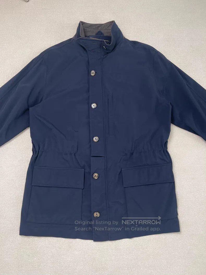 Loro Piana Loro Piana Solid Color Single Breasted Notched Lapel Long Size US XL / EU 56 / 4 - 1 Thumbnail