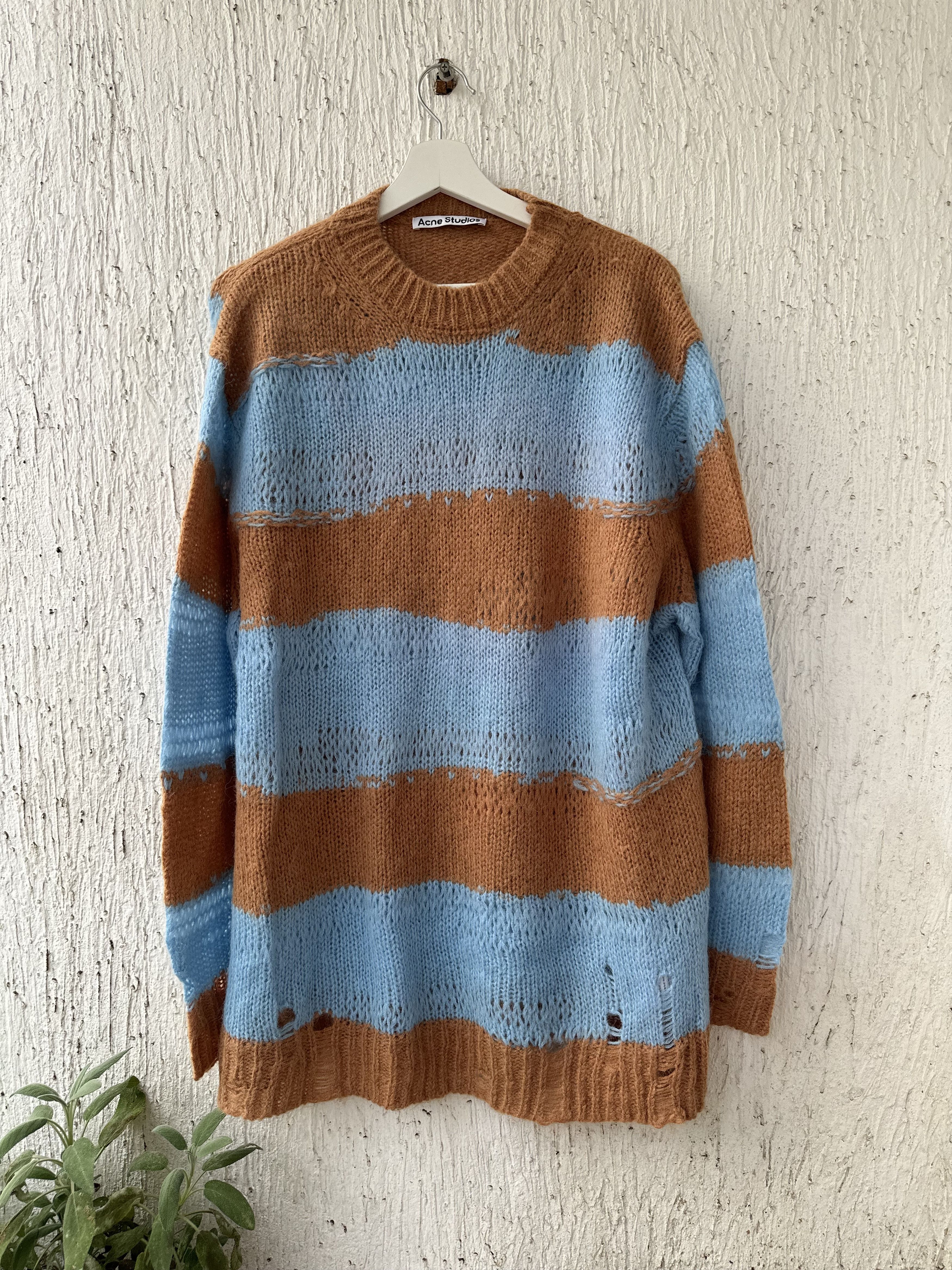 Acne Studios oversized 'Cobain' mohair blend sweater Size US S / EU 44-46 / 1 - 1 Thumbnail
