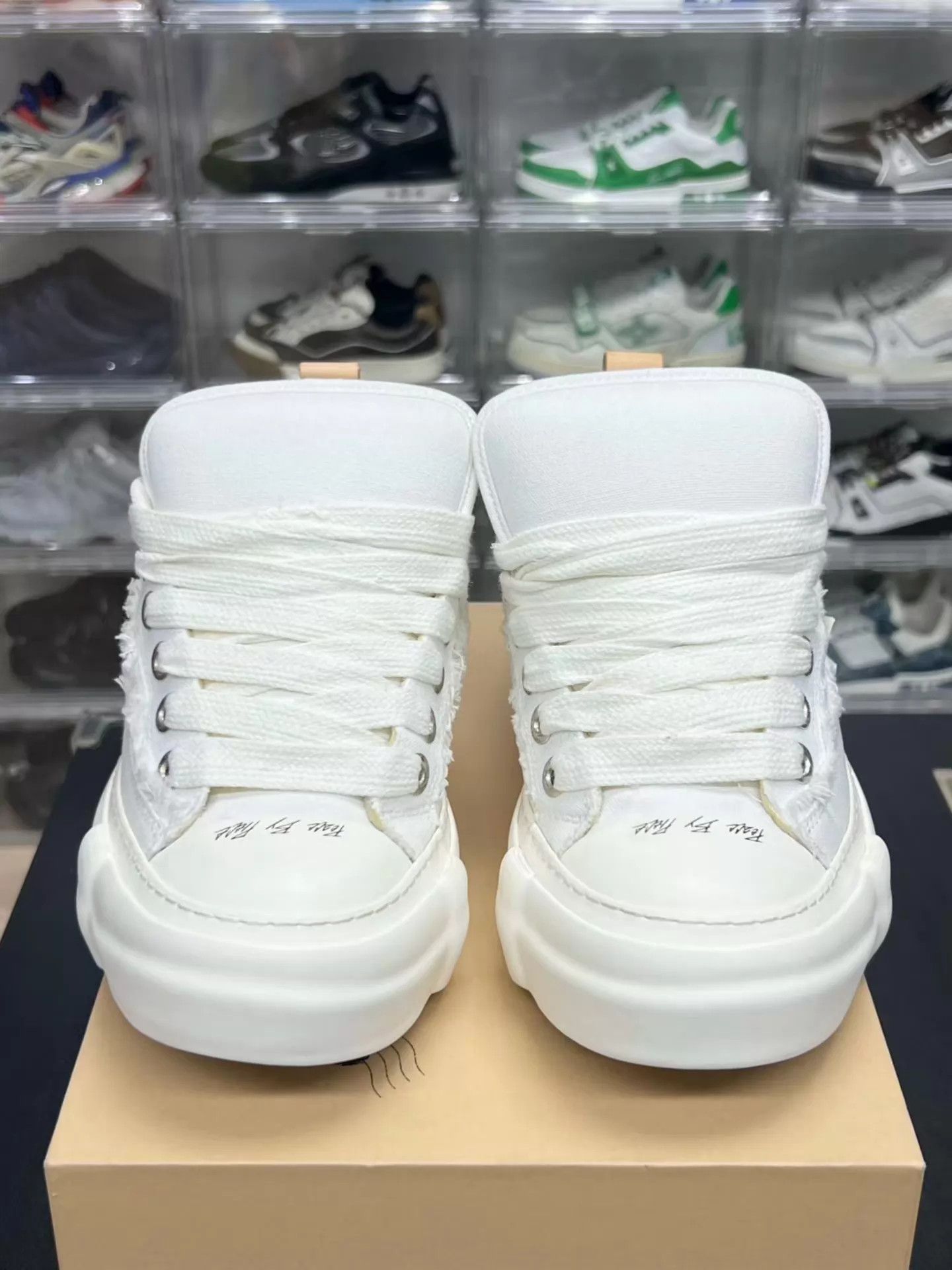 xVESSEL xVESSEL Vanness Wu Bread Shoes White 41 Size US 8 / EU 41 - 2 Thumbnail