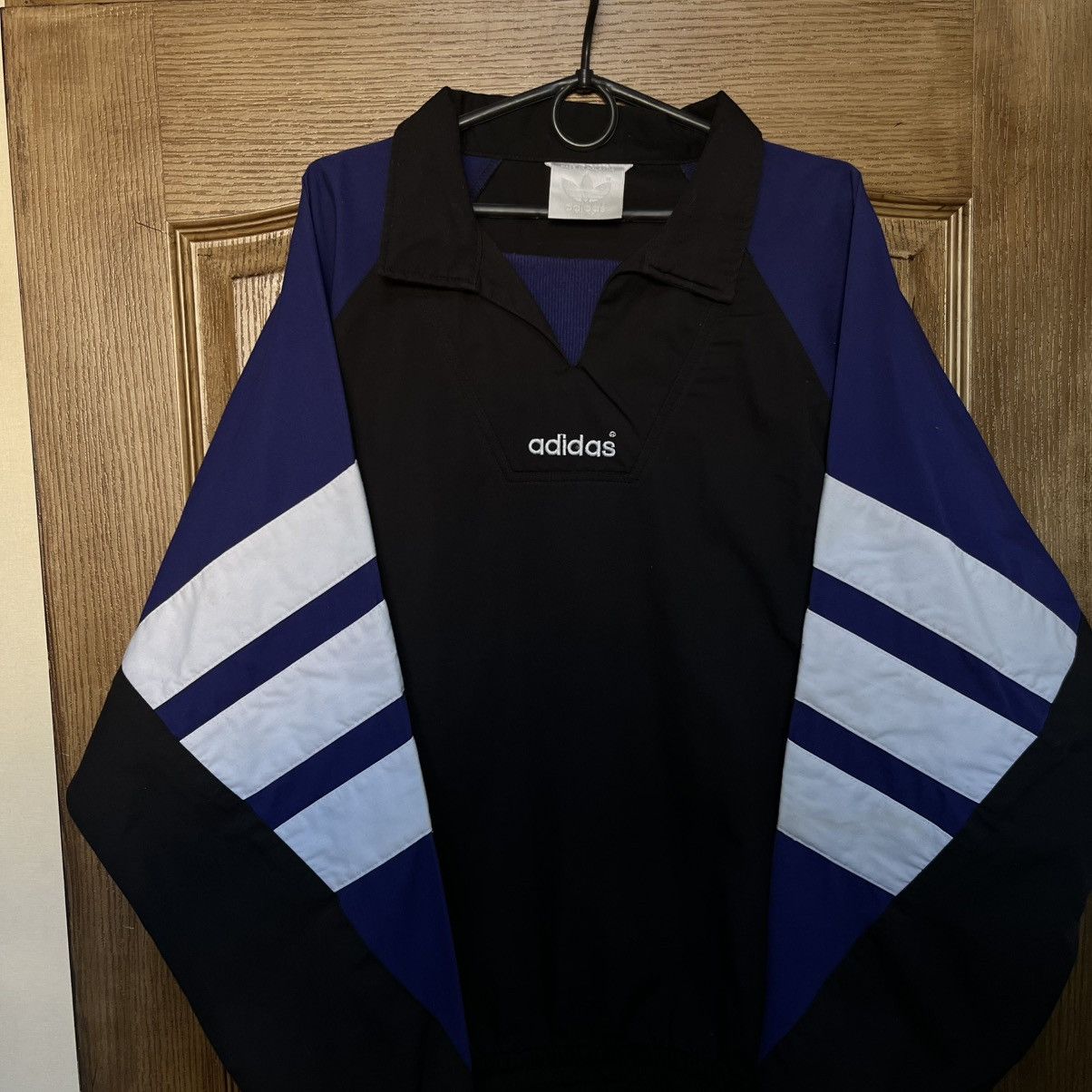 Adidas Vintage Adidas Jacket Baggy Big Logo Y2K 80s Size US S / EU 44-46 / 1 - 4 Thumbnail