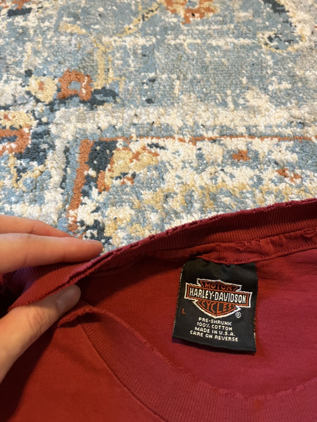 Harley Davidson Vintage Harley Davidson Shirt Size US L / EU 52-54 / 3 - 3 Thumbnail
