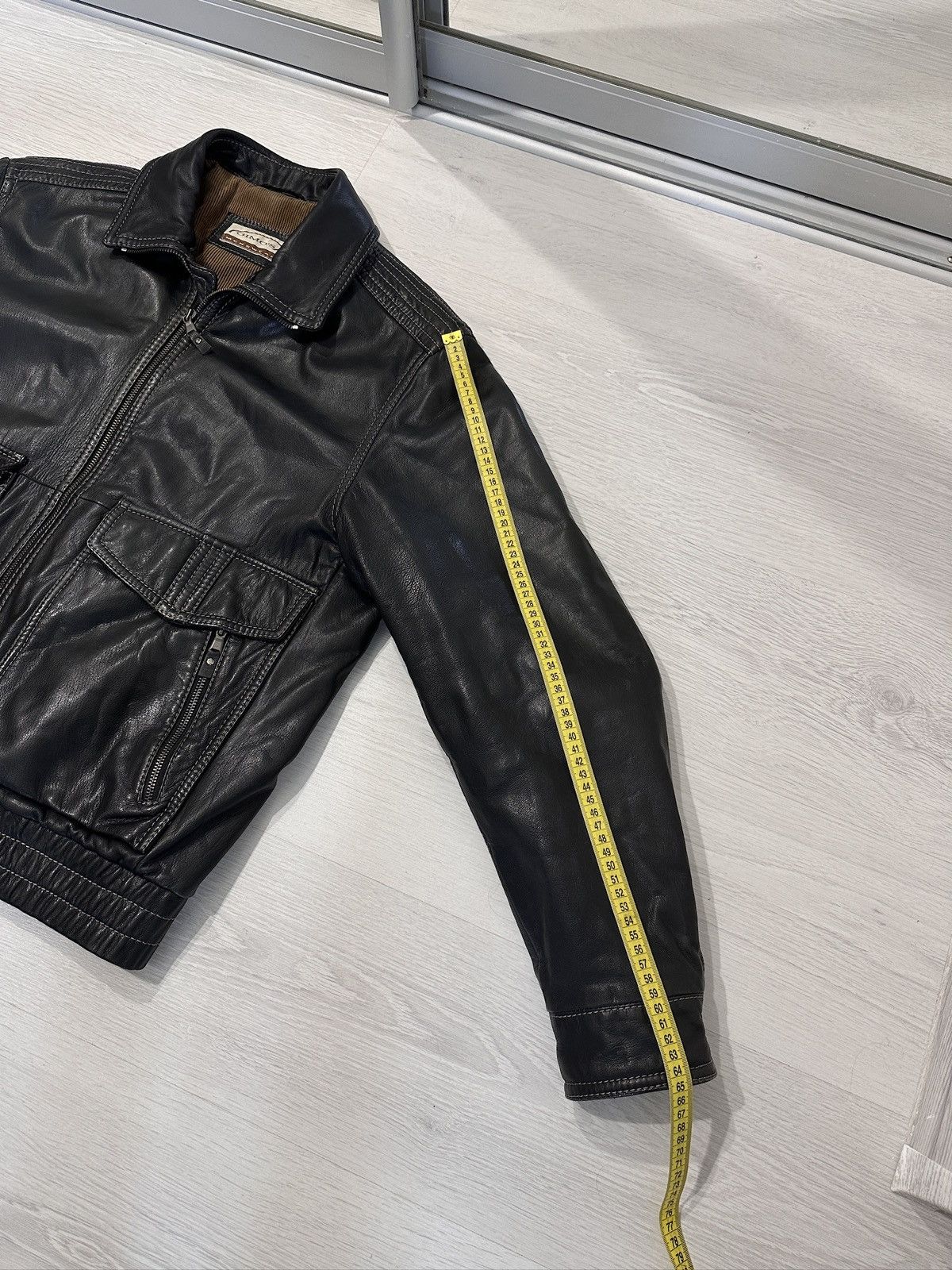 Gimo's Gimo’s Italy Leather Jacket – 100% Pelle Leather – Black Size US L / EU 52-54 / 3 - 23 Thumbnail