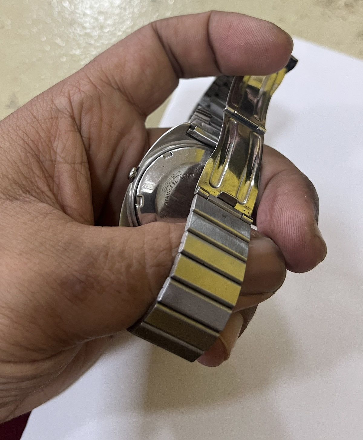 Seiko Vintage 1970’s Seiko 17 jewels Stainless steel watch Size ONE SIZE - 5 Thumbnail