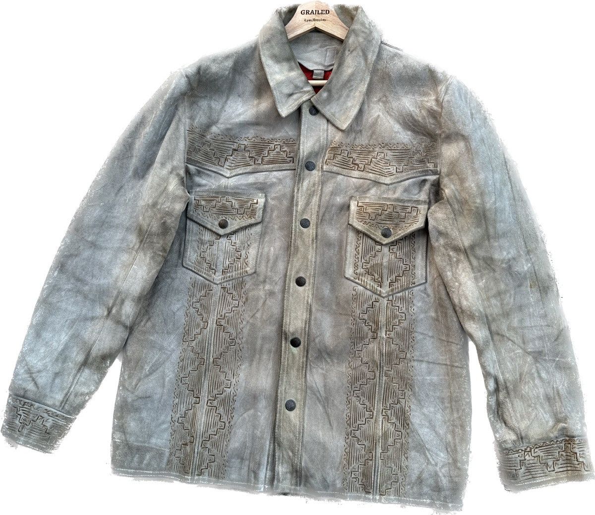 Leather 60’s Vintage Horse Suede Leather American Heritage Jacket Size US M / EU 48-50 / 2 - 3 Thumbnail