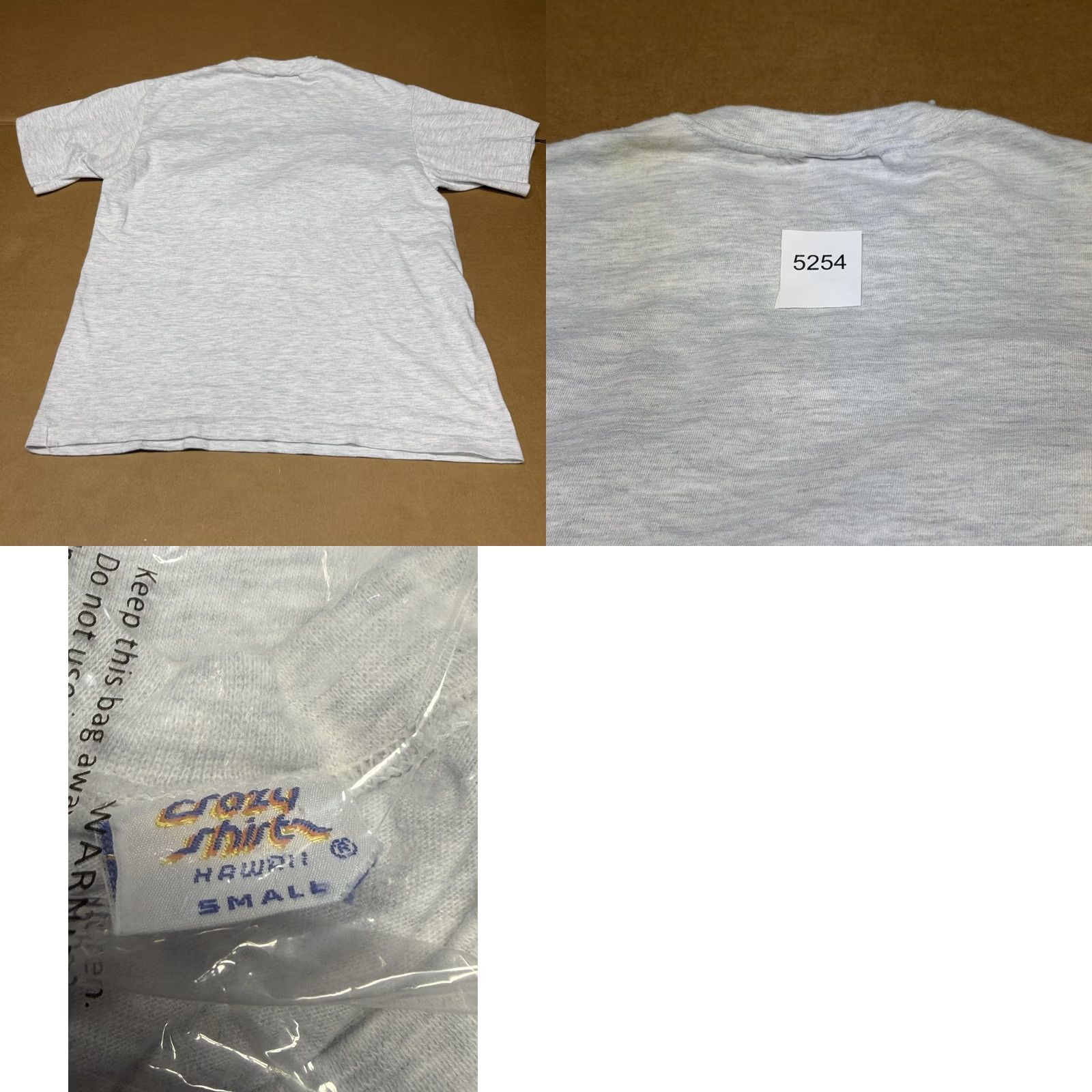 Vintage Crazy Shirts Shirt Mens Small Gray San Francisco California Embroidered Tee Size US L / EU 52-54 / 3 - 8 Thumbnail