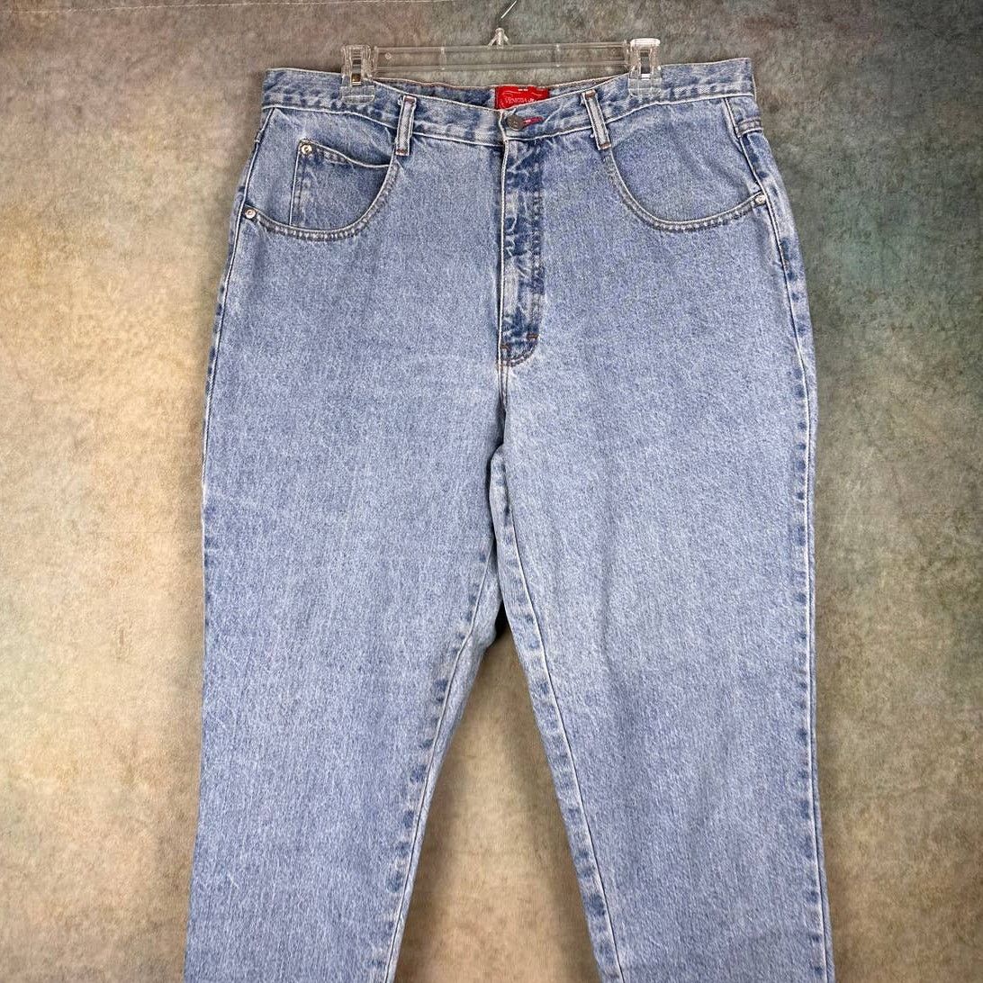 Levi's × Vintage Vintage 90s Denim Jeans Sz 18 USA Made Mom Jeans Size 40" / US 18 - 3 Thumbnail