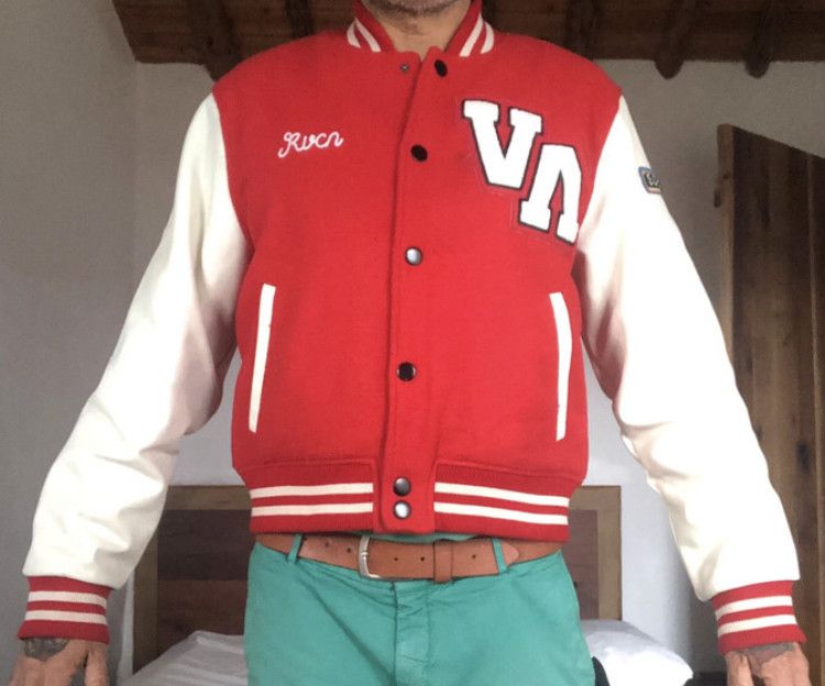 RVCA RVCA x Evan Mock Letterman - baseball Jacket Size US M / EU 48-50 / 2 - 3 Thumbnail
