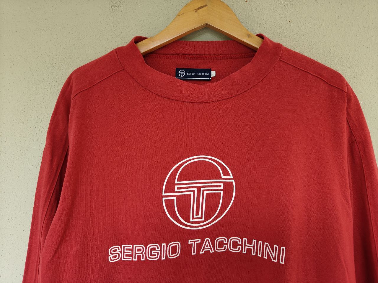 Sergio Tacchini Sergio Tacchini Big Logo Long Sleeve T Size US L / EU 52-54 / 3 - 2 Thumbnail