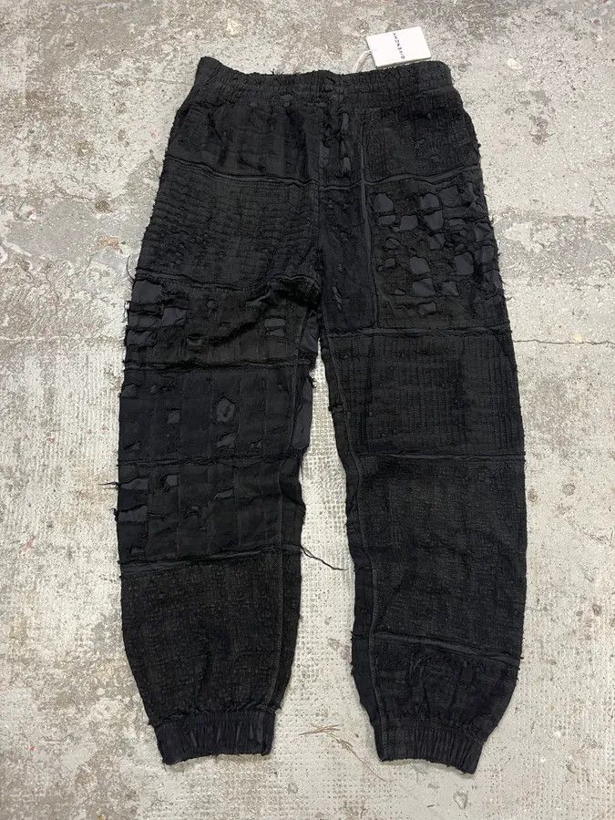 Givenchy Givenchy Destroyed Black Relaxed Pants Size US 32 / EU 48 - 7 Thumbnail