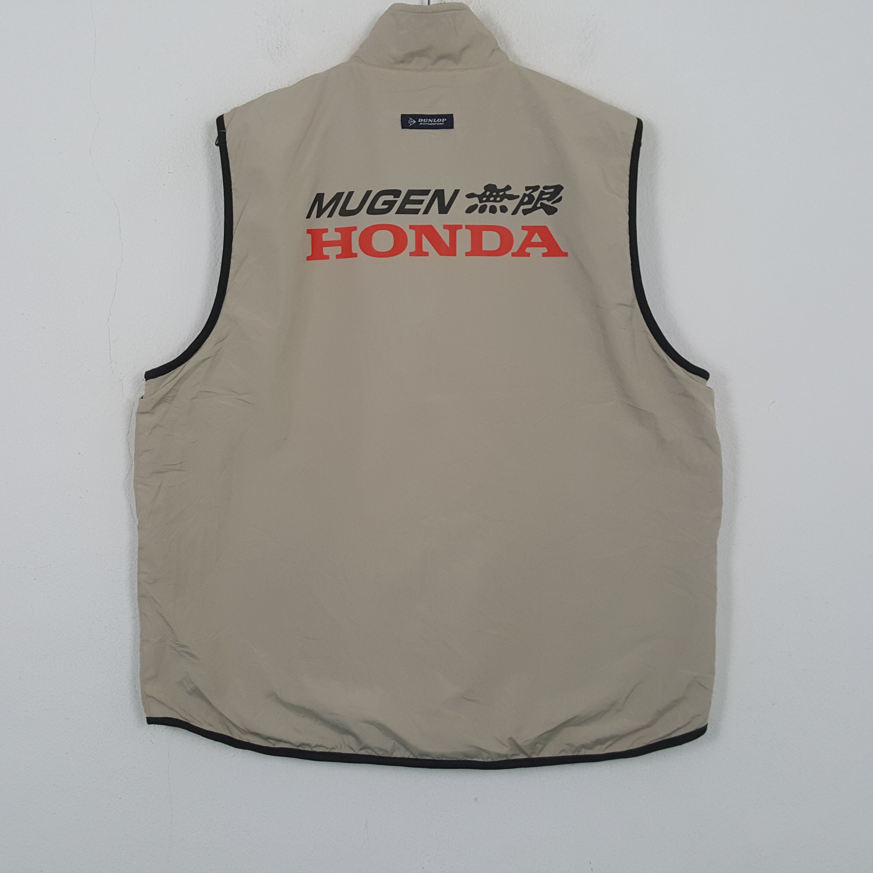 Vintage Dunlop X Mugen Honda Custom Art Vest RR13 Size US L / EU 52-54 / 3 - 1 Thumbnail