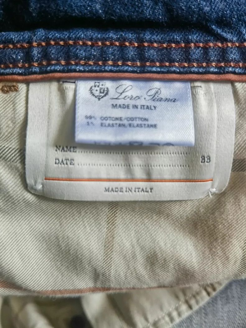 Loro Piana LORO PIANA Blue jeans Size US 33 - 8 Thumbnail