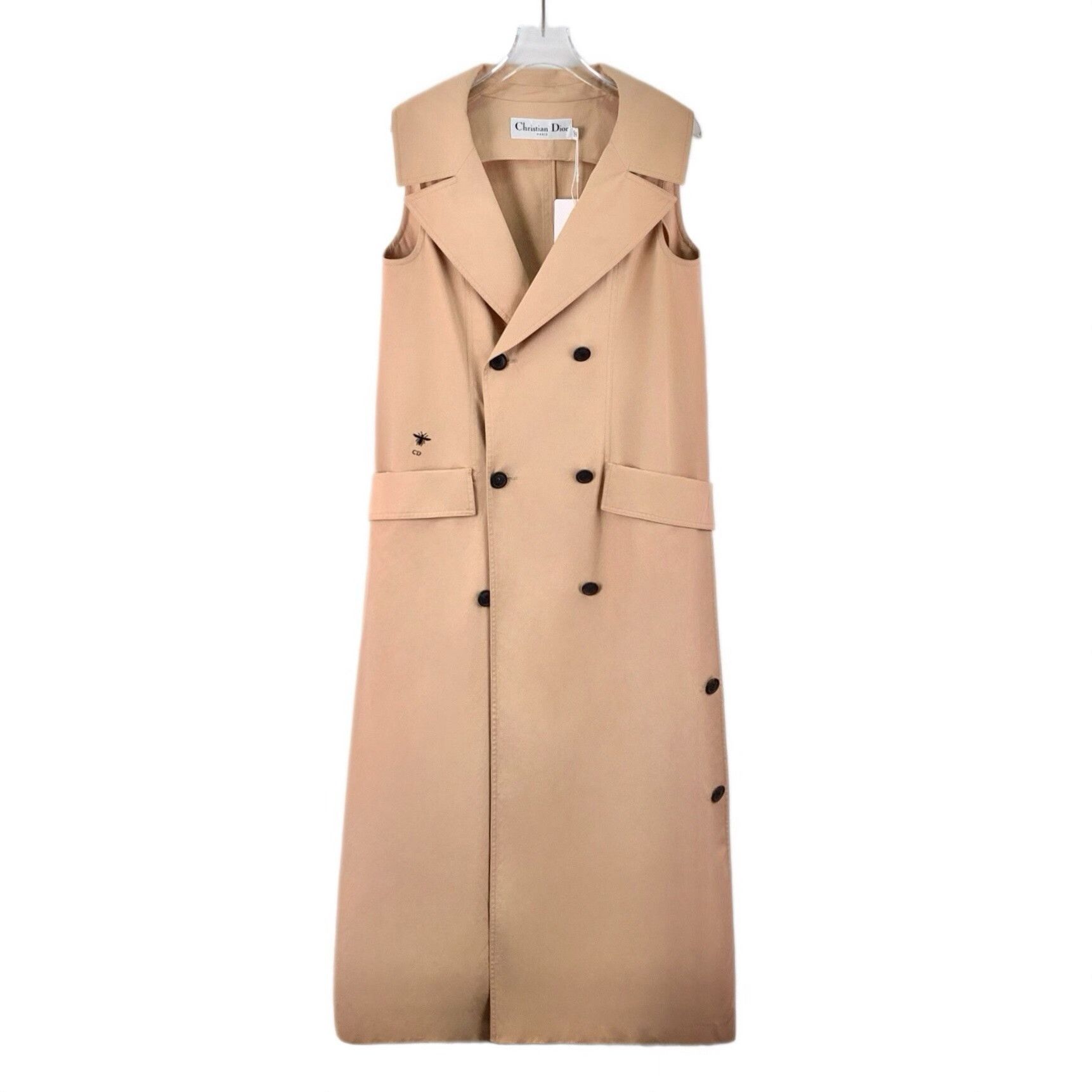 Dior Dior Cotton Brown Coat M Women Size M / US 6-8 / IT 42-44 - 1 Thumbnail