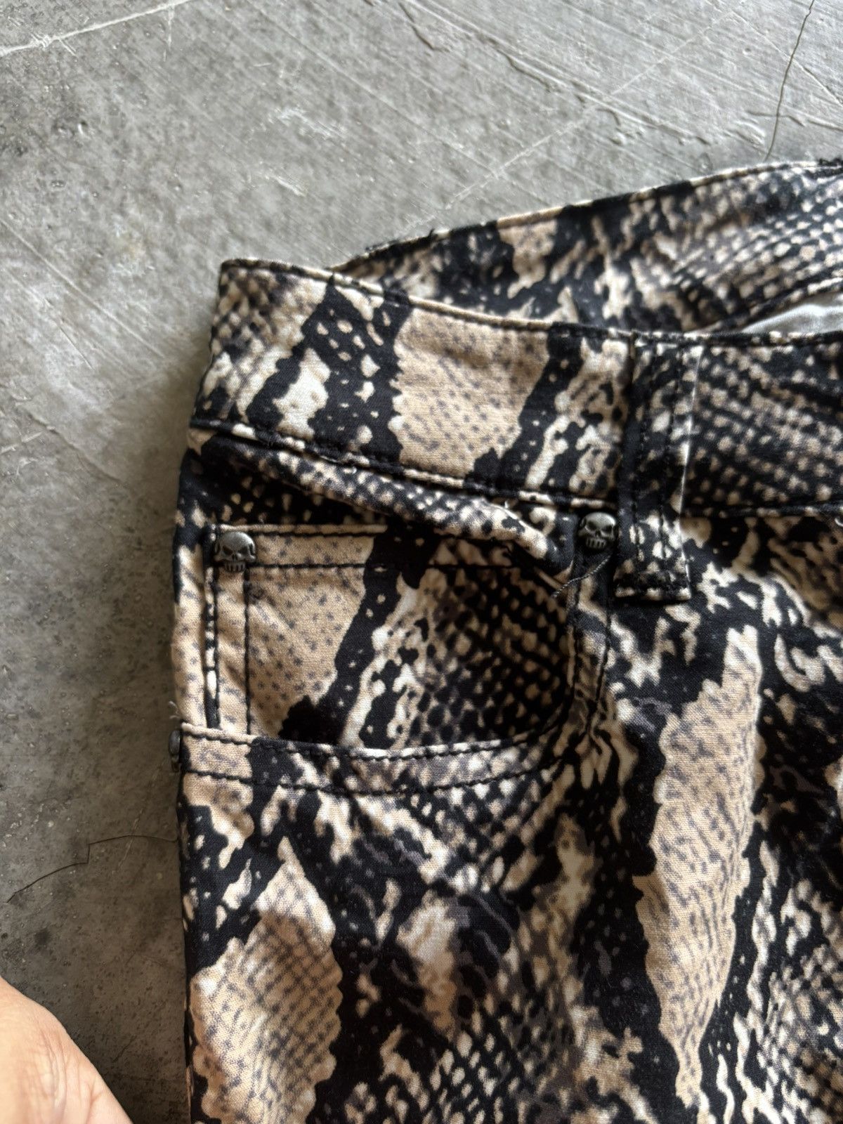 Tripp NYC TRIPP NYC snake printed skinny pant punk bondage gothic Size US 26 / EU 42 - 9 Thumbnail