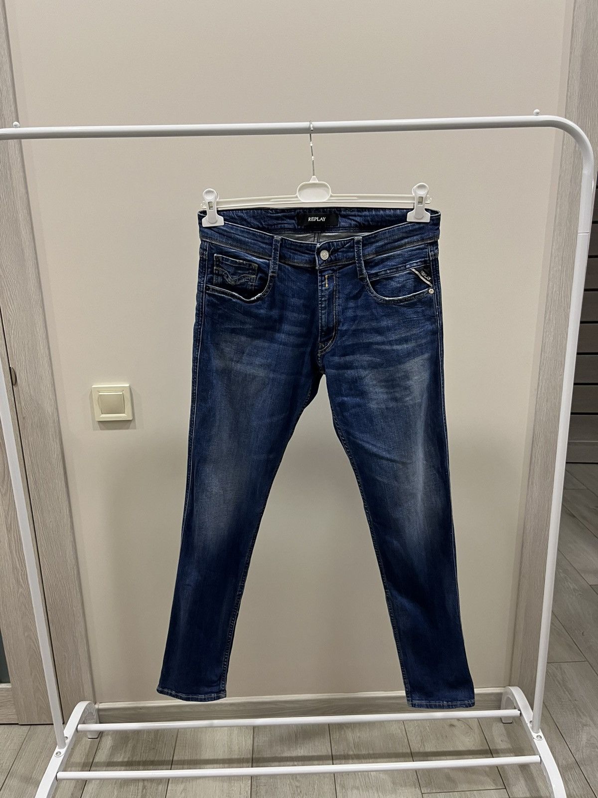 Replay Faded Blue Vintage Replay Jeans 32x32 Denim- JN3591 Size US 32 / EU 48 - 2 Thumbnail