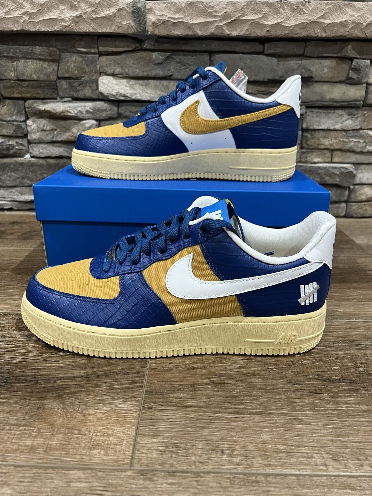 Nike × Undefeated Nike x Undefeated Air Force Low ‘5 On It’ size 10 Men’s Size US 10 / EU 43 - 1 Thumbnail