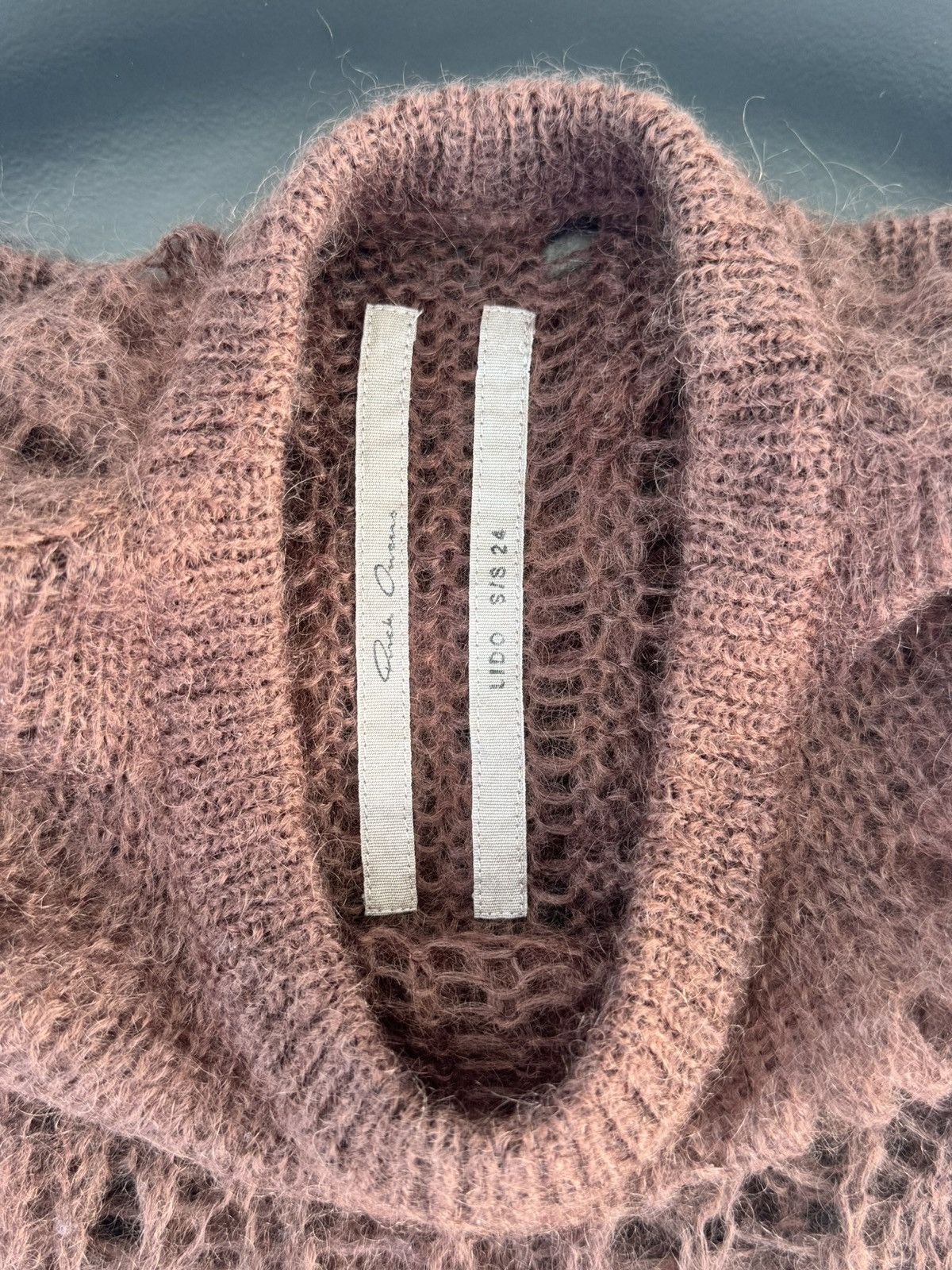 Rick Owens F/W 2023 “Spiderweb” Sweater Size US S / EU 44-46 / 1 - 3 Thumbnail