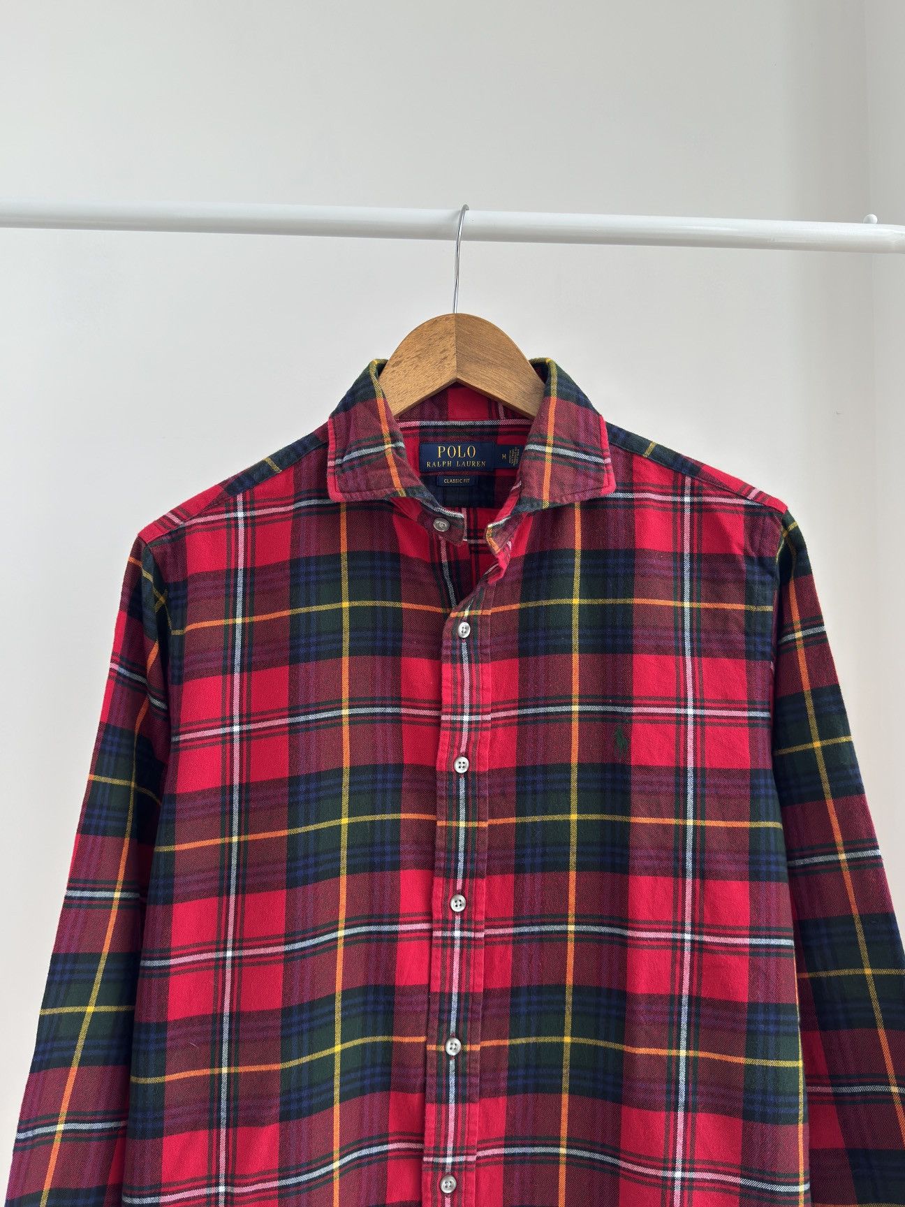 Polo Ralph Lauren Polo Ralph Lauren Plaid Checked Button Up Luxury Shirt Men Size US M / EU 48-50 / 2 - 6 Thumbnail