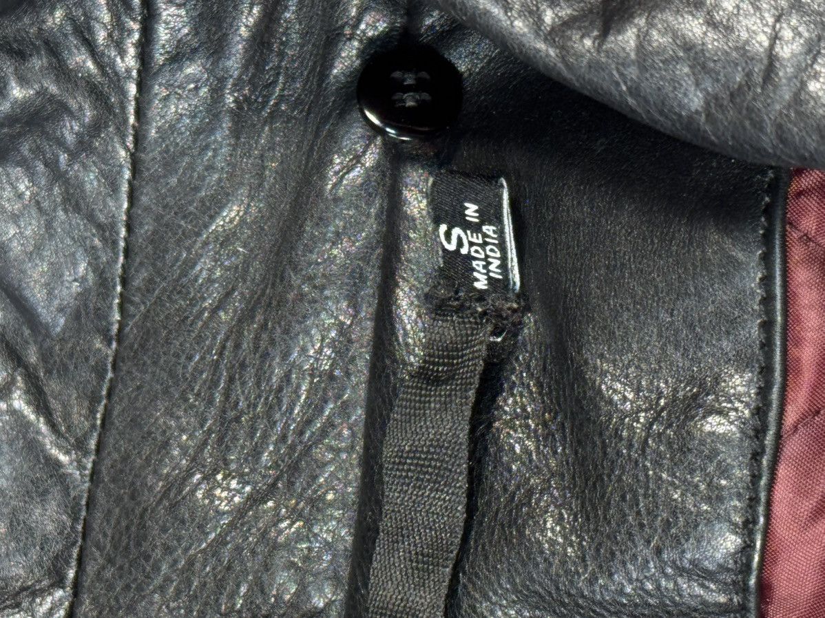 Blk Dnm BIk Dm Leather Flight Pockets Black Jacket Size S Size S / US 4 / IT 40 - 14 Thumbnail
