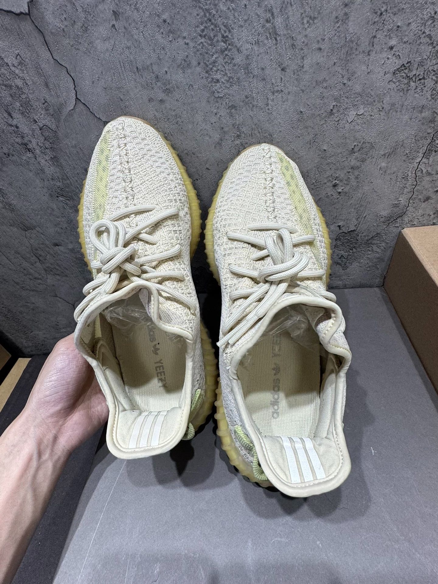 Yeezy Yeezy Limited Yellow Lowtop Sneakers 9 Men Size US 9 / EU 42 - 1 Thumbnail