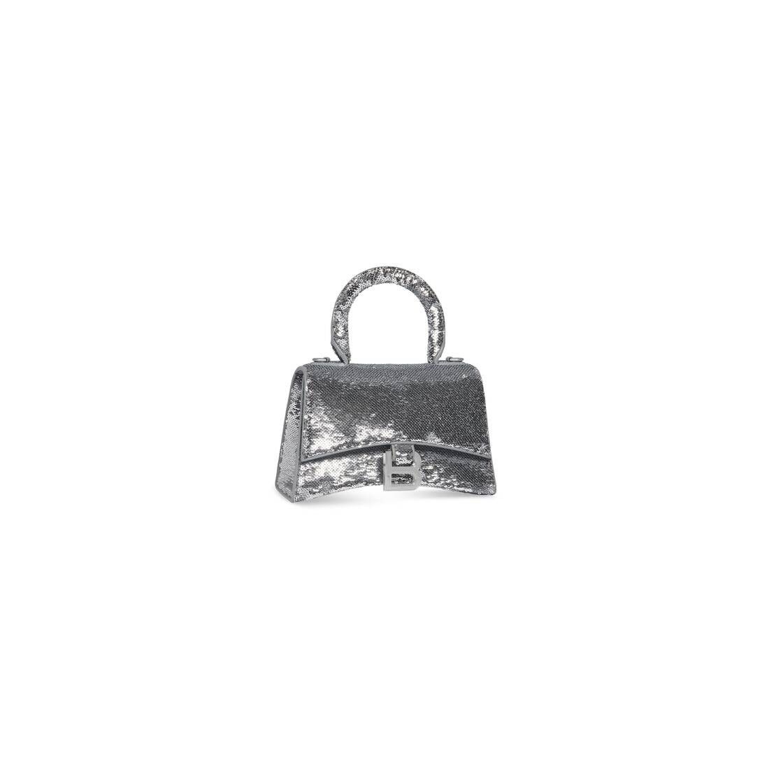 Balenciaga o1la1rc1a0425 Size: OS / Hourglass XS Handbag With Chain Size ONE SIZE - 2 Thumbnail