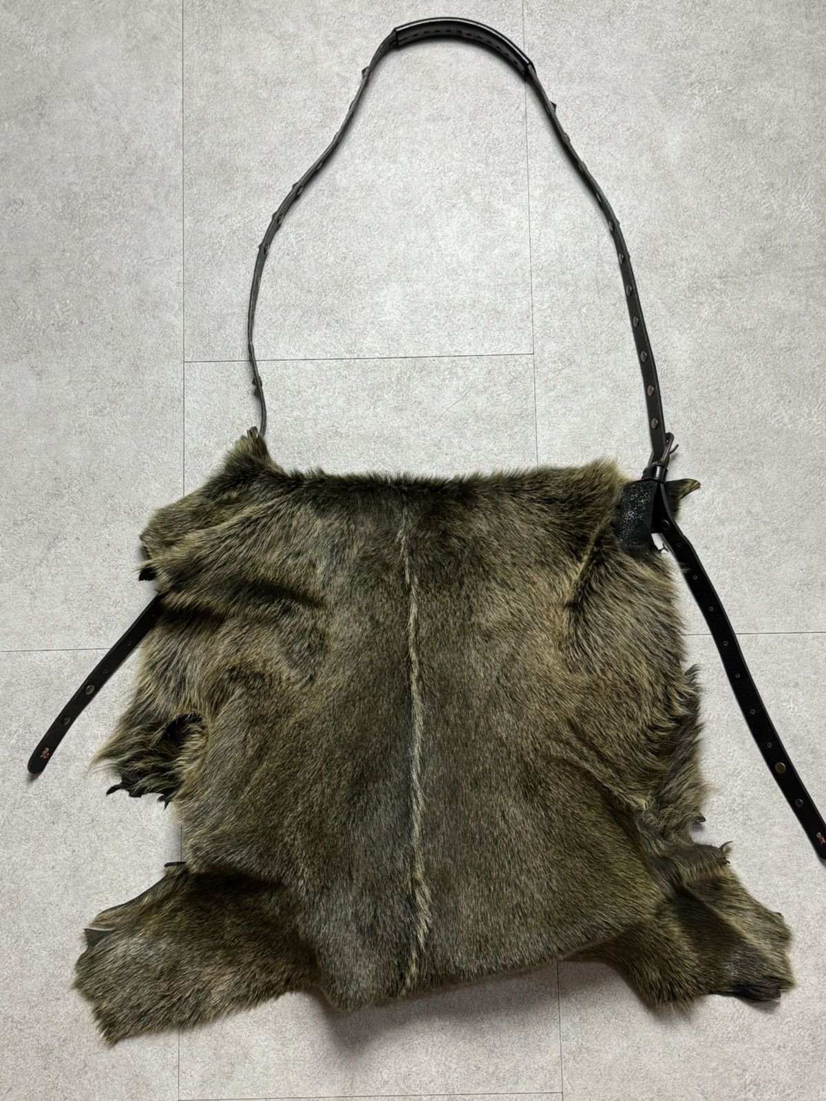HENRY BEGUELIN Henry Beguelin Leather Real Fur Shoulder Bag Size ONE SIZE - 1 Thumbnail