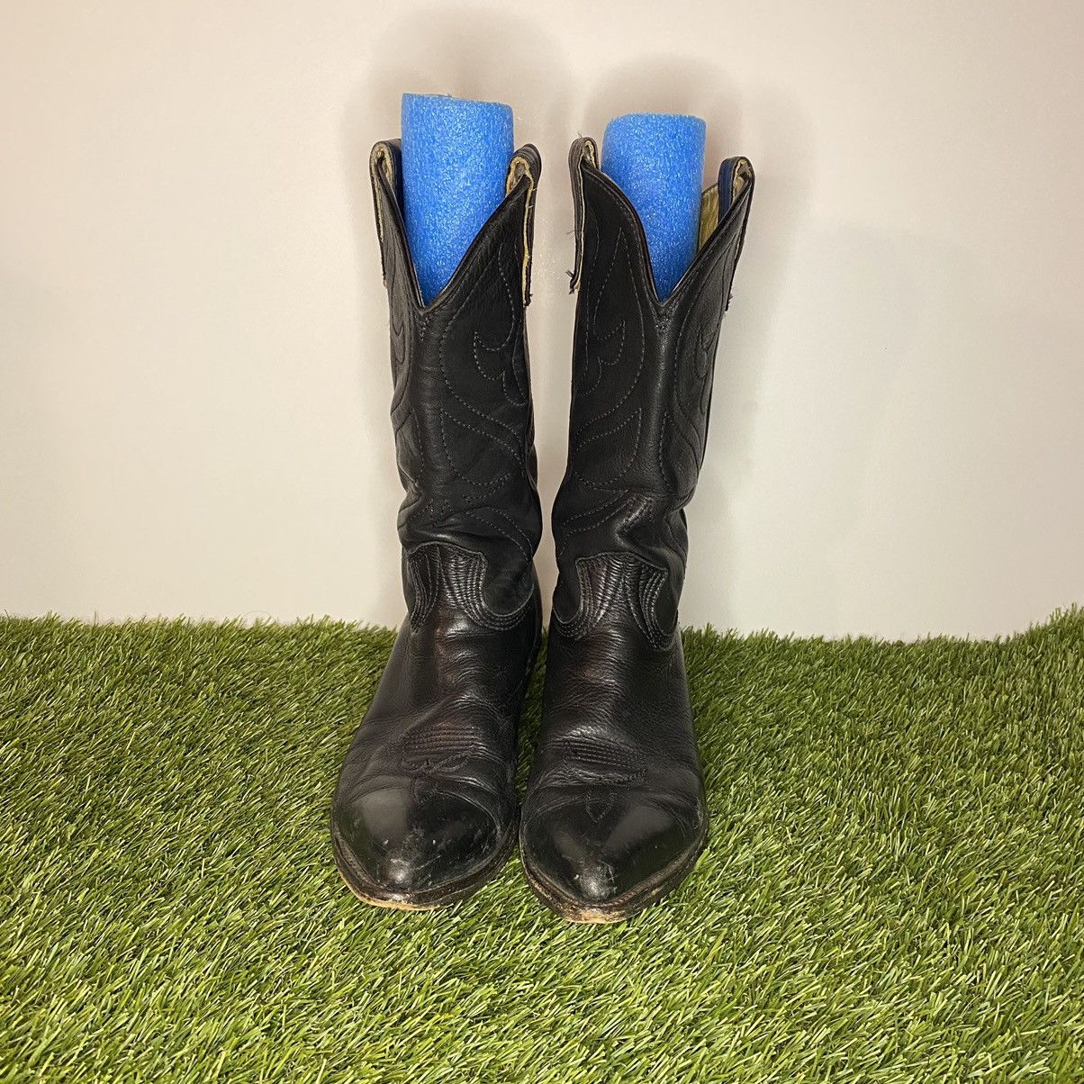Vintage 1977 Stewart Co. Boots Hand Made in USA Cowboy Boots Size US 9 / EU 42 - 2 Thumbnail