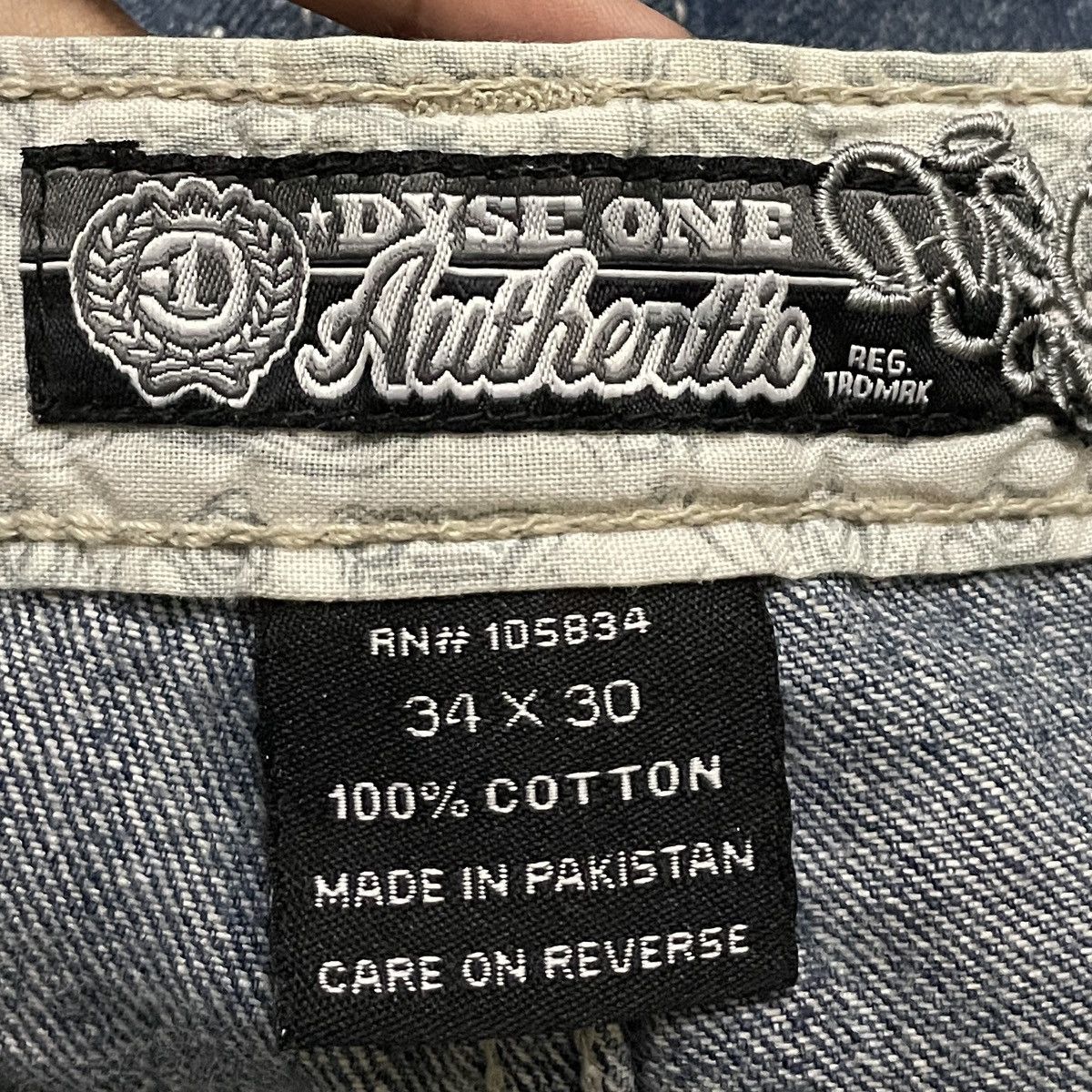 Vintage Very Rare Vintage Brand Dyse One HipHop Baggy Jeans 2000s Size US 34 / EU 50 - 10 Thumbnail