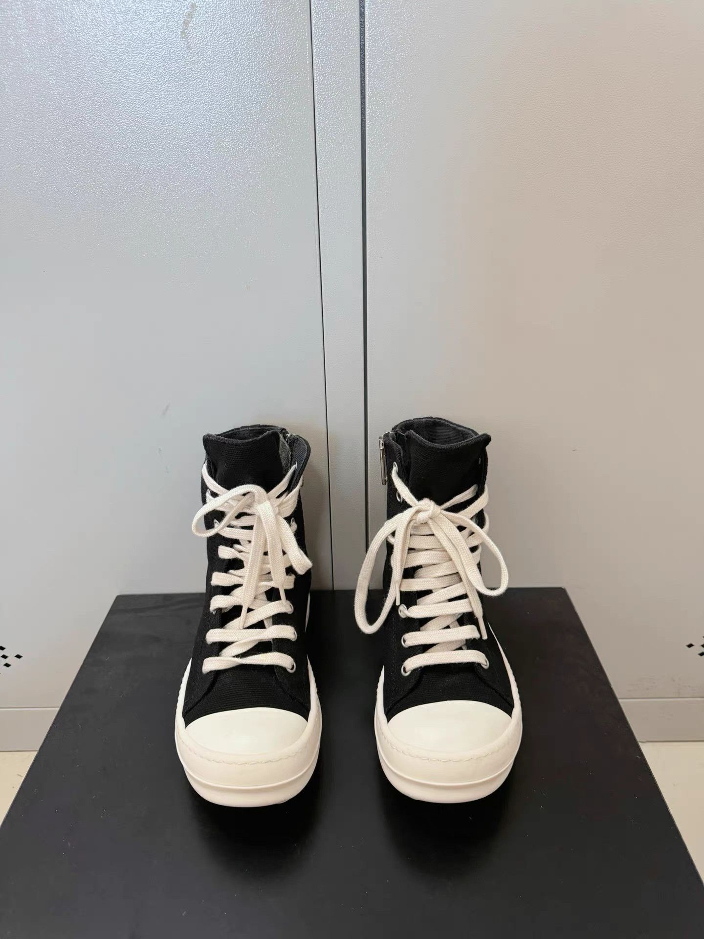 Rick Owens Drkshdw Rick Owens Drkshdw Converse high-top sneakers Size US 5.5 / IT 35.5 - 2 Thumbnail