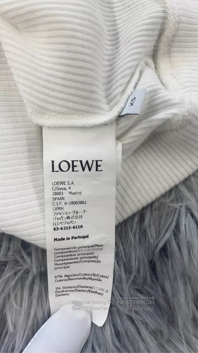 Loewe Loewe White Embroidered Logo Vest Size XS / US 0-2 / IT 36-38 - 4 Thumbnail
