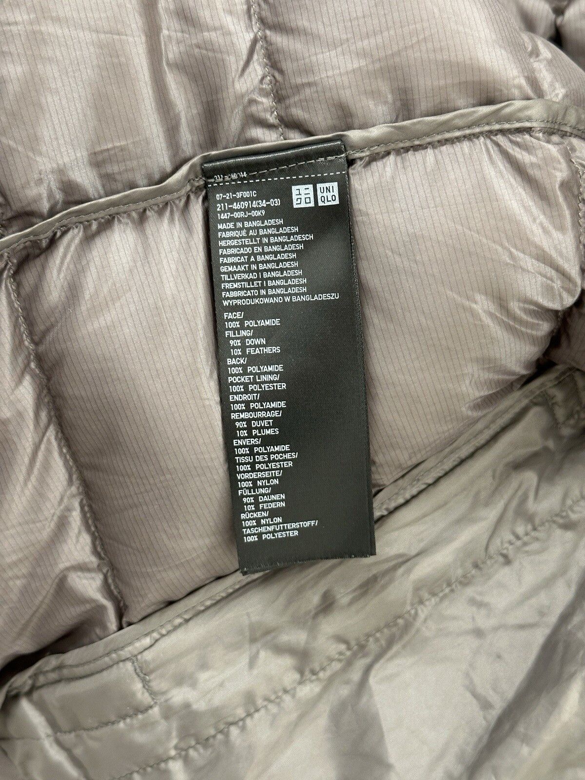 Uniqlo DDP Uniqlo Womens Basic Quilted Light Down Jacket Size M Size M / US 6-8 / IT 42-44 - 13 Thumbnail
