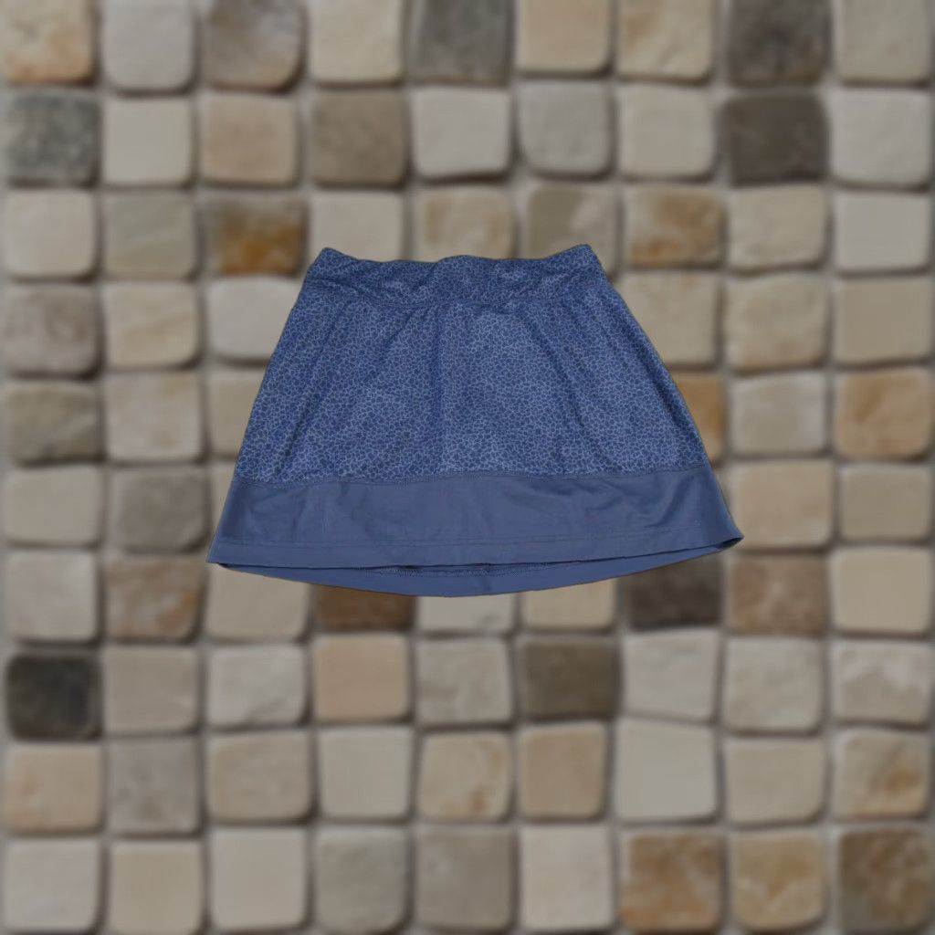 Vintage VINTAGE Columbia Women's Mini Skort Small Blue Outdoor Activewear Shorts Sports Hiking Fishing Women Size ONE SIZE - 1 Thumbnail