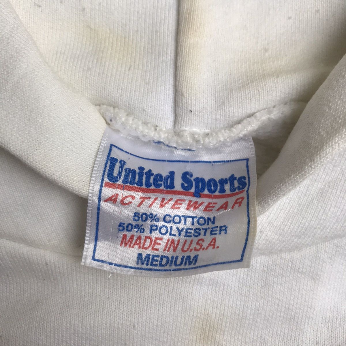 Band Tees × Vintage Vintage Dr Feelgood Hoodie Jumper White Jacket Sportswear Size US M / EU 48-50 / 2 - 9 Thumbnail