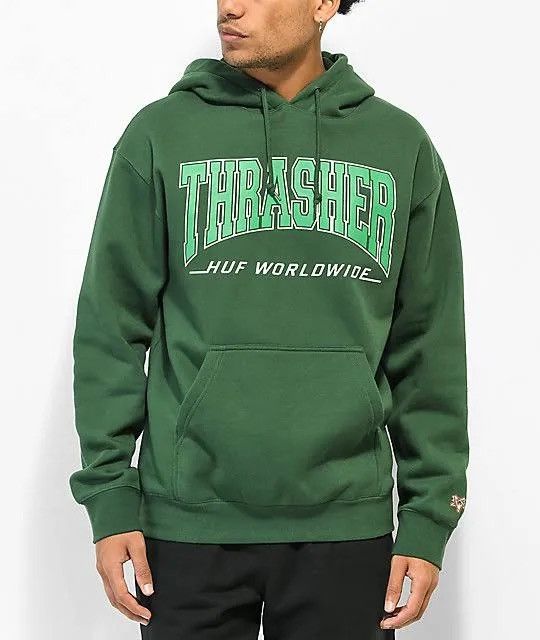 Thrasher HUF x THRASHER Hoodie | Grailed