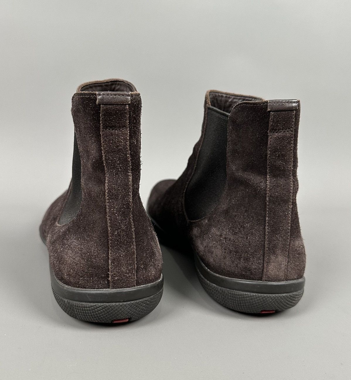 Prada Prada - Prada Sport - Suede Slip On Ankle Chelsea Boots Size US 10 / EU 43 - 4 Thumbnail